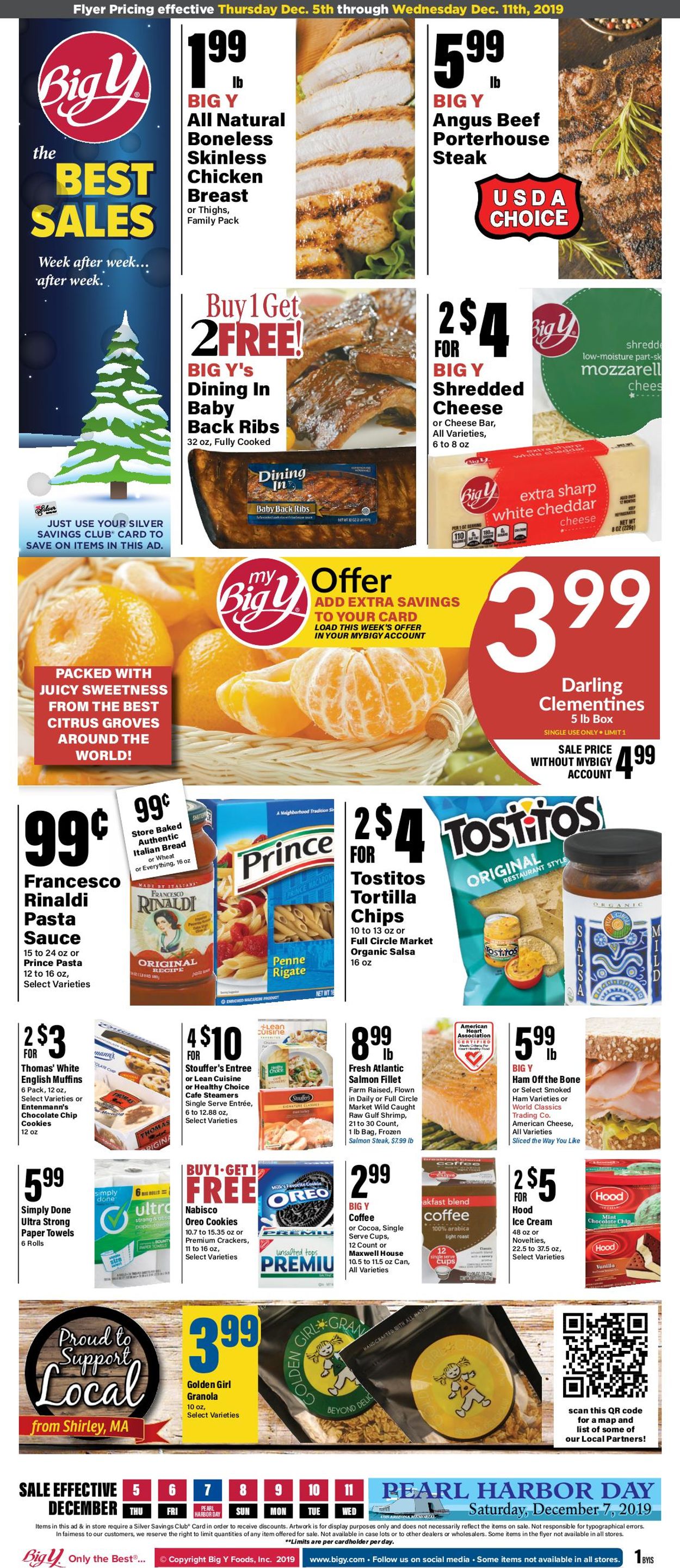 Big Y Ad from 12/05/2019