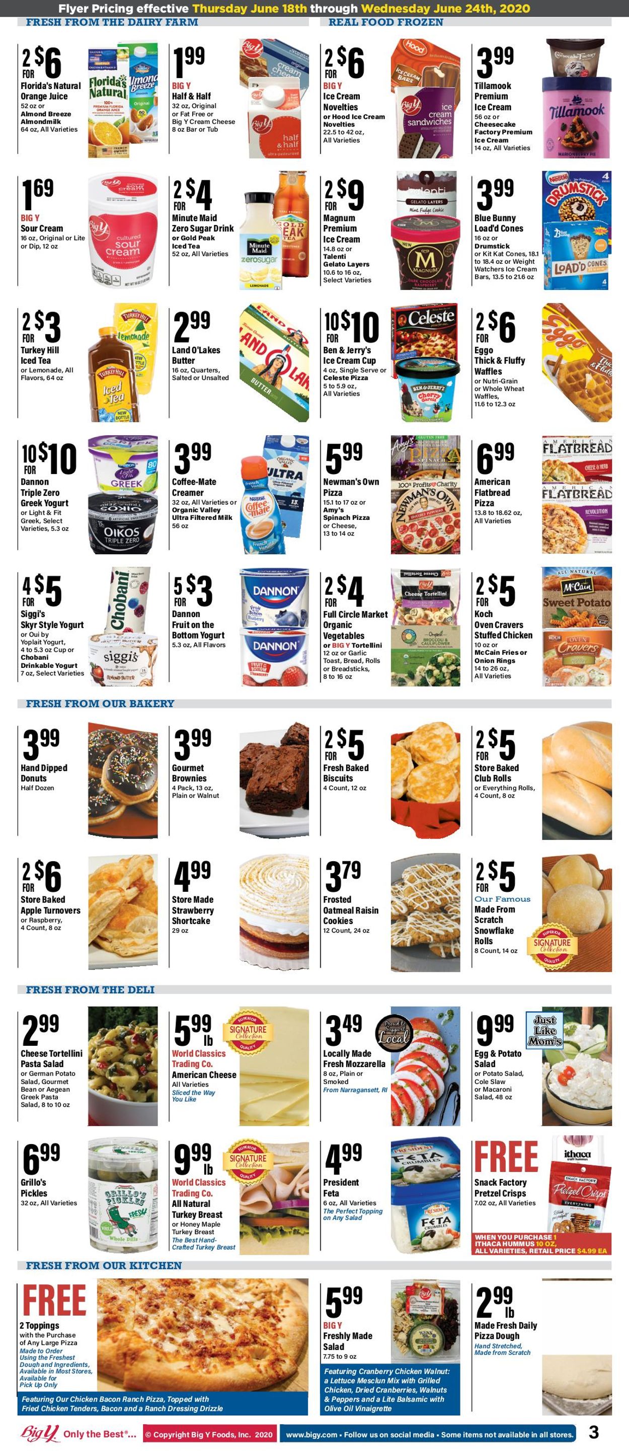 Big Y Ad from 06/18/2020
