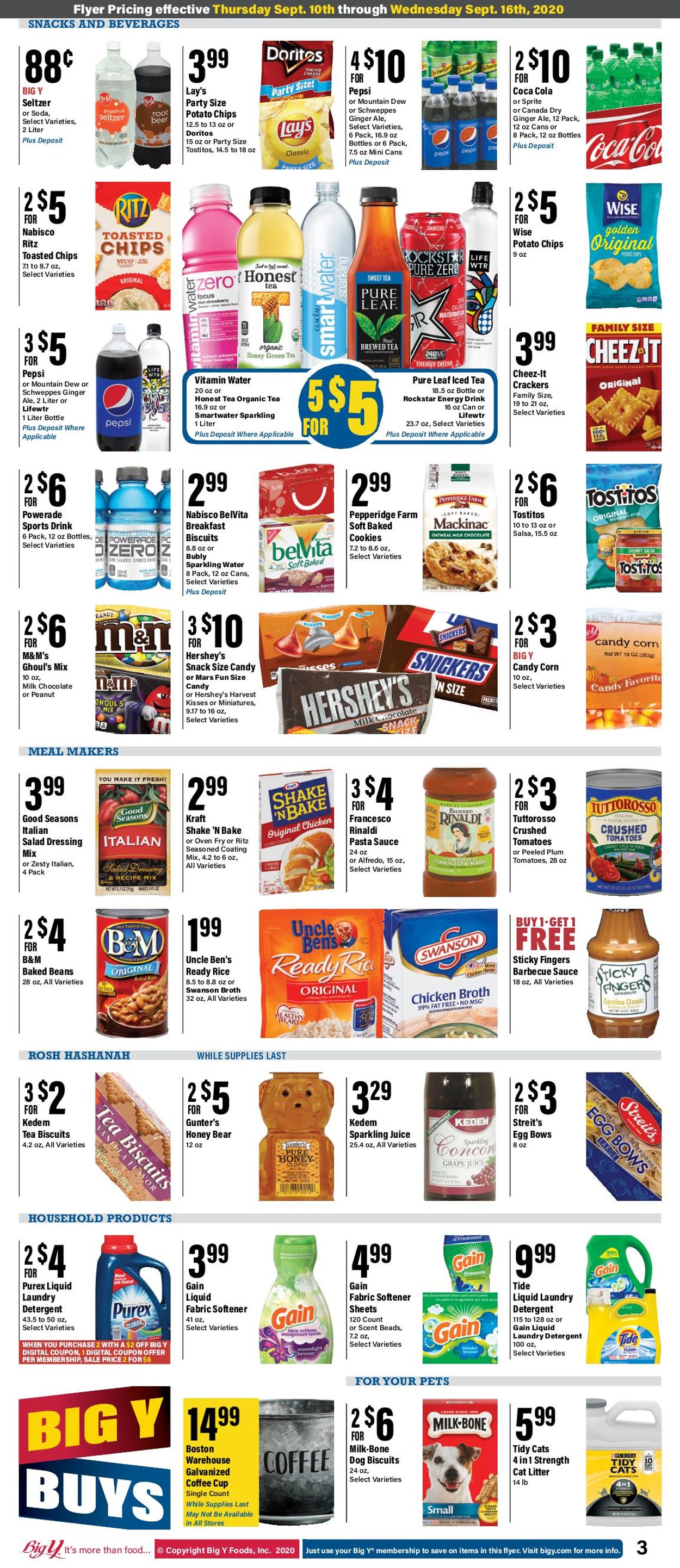 Big Y Ad from 09/10/2020