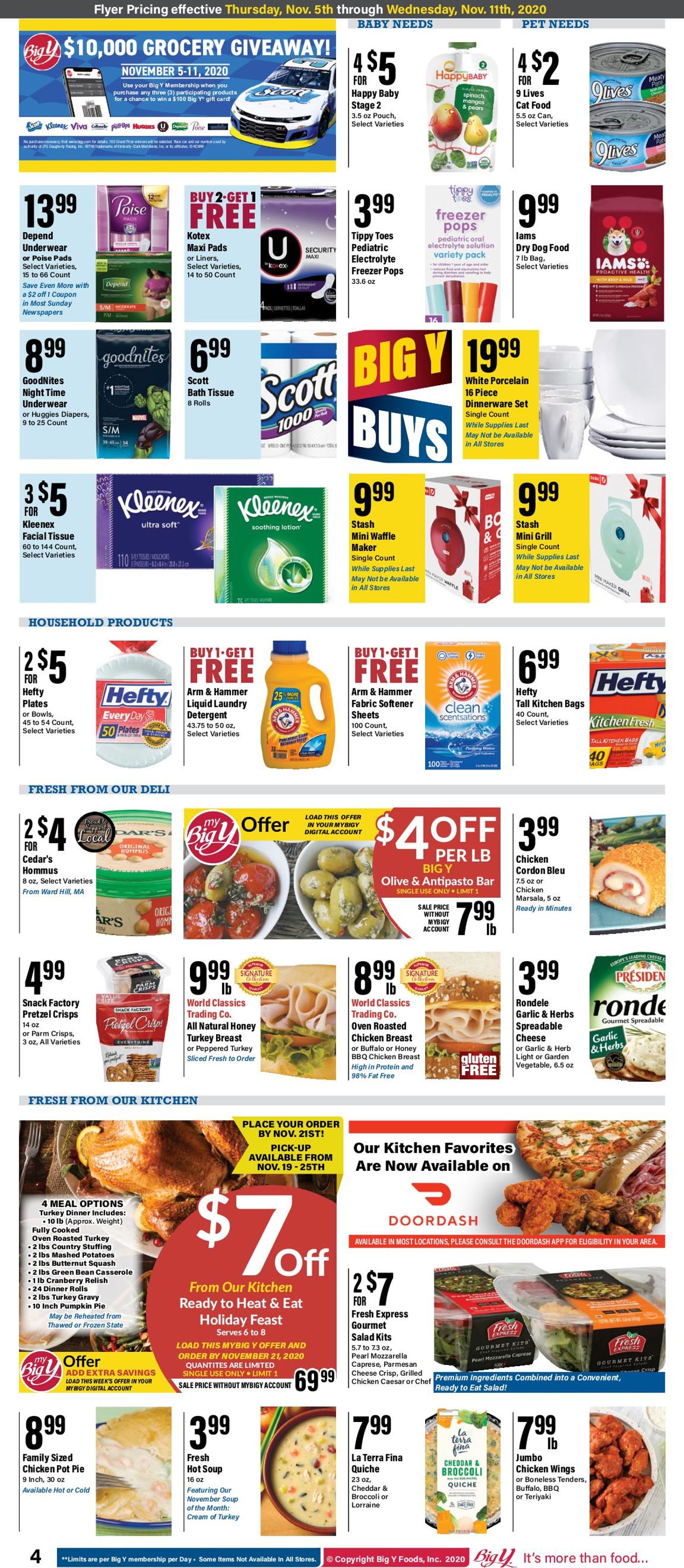 Big Y Ad from 11/05/2020