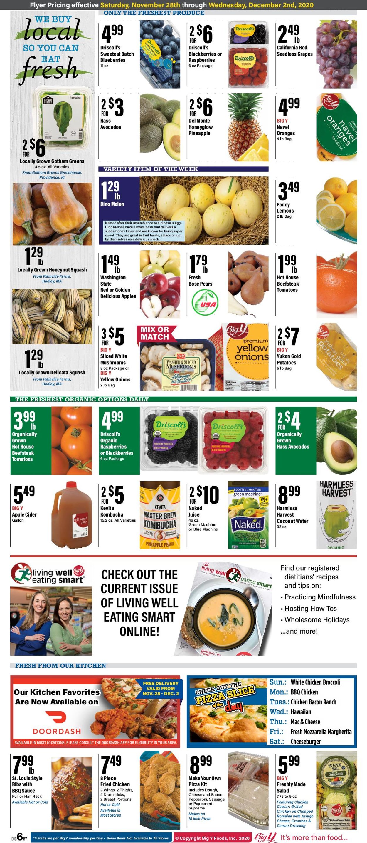 Big Y Ad from 11/28/2020