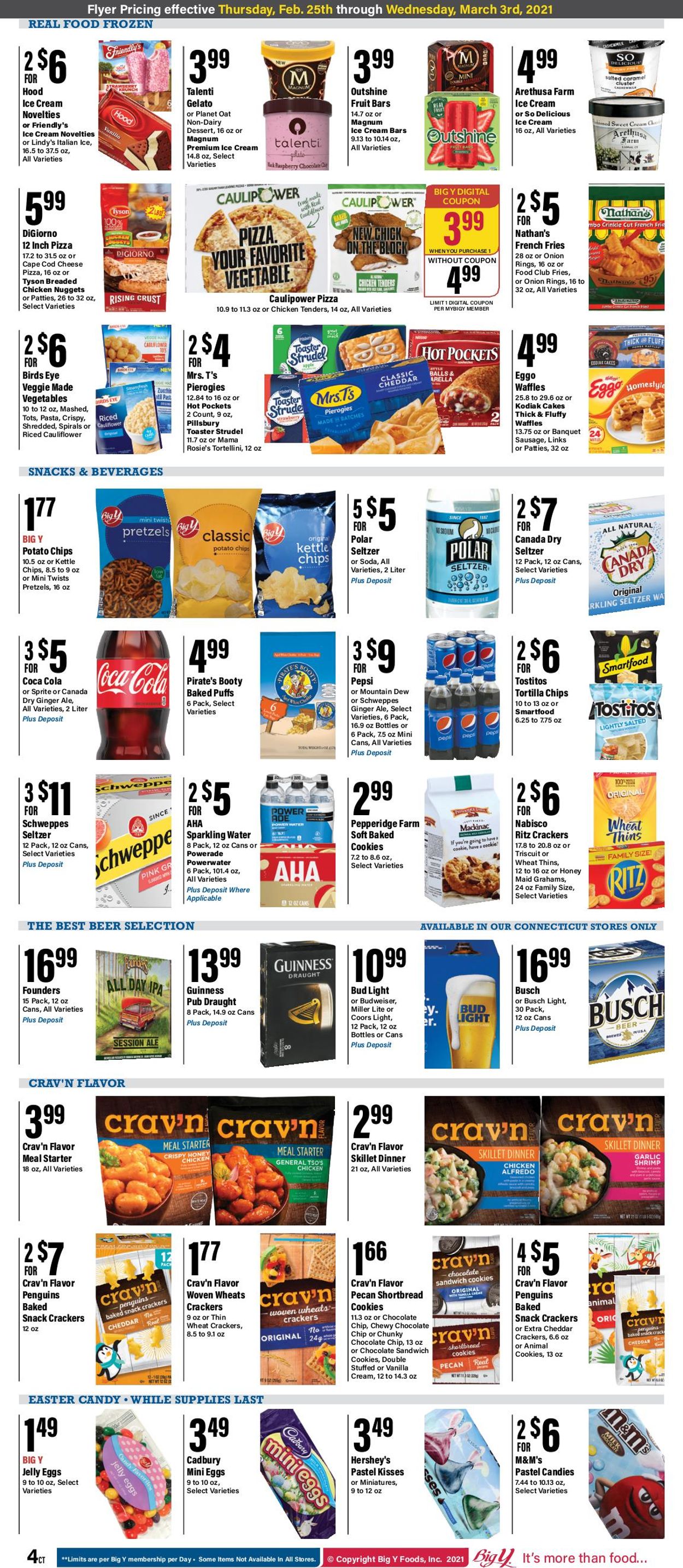 Big Y Ad from 02/25/2021