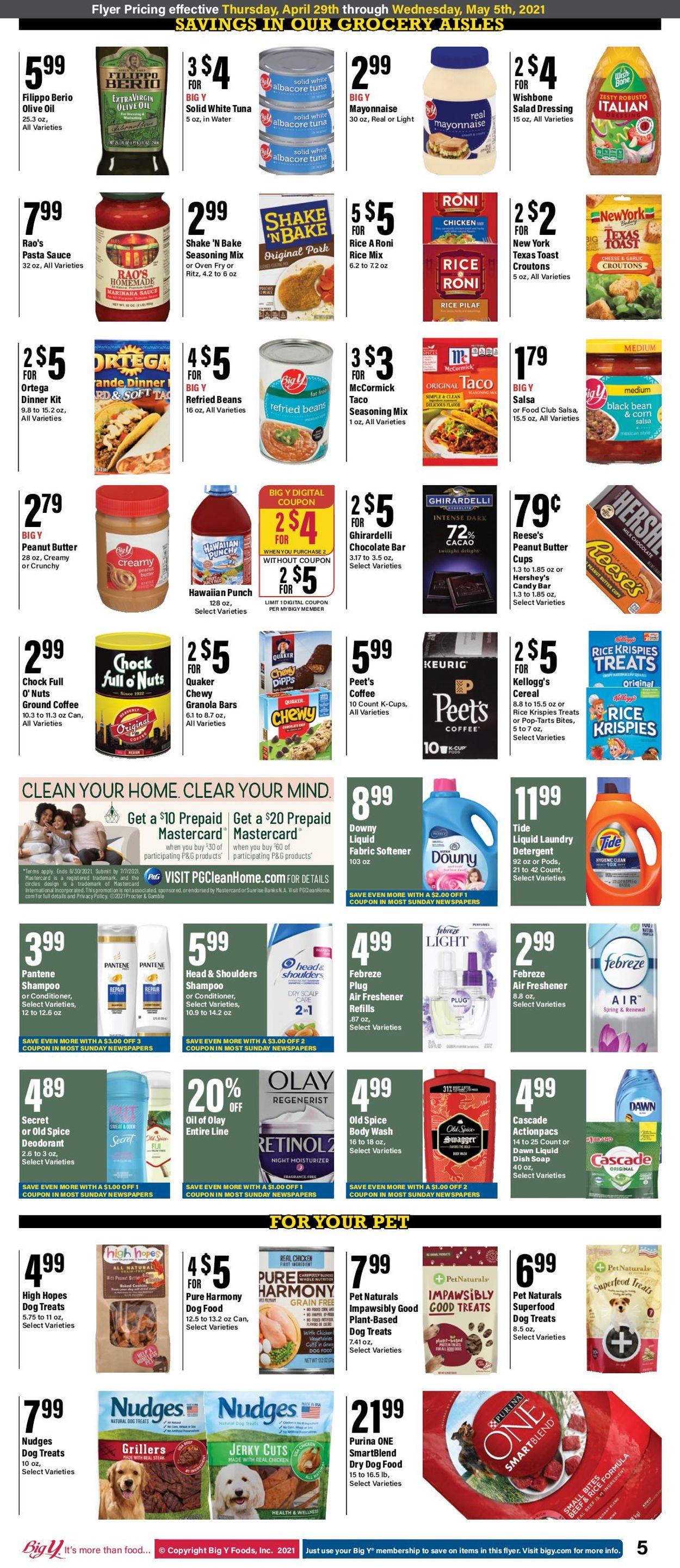 Big Y Ad from 04/29/2021