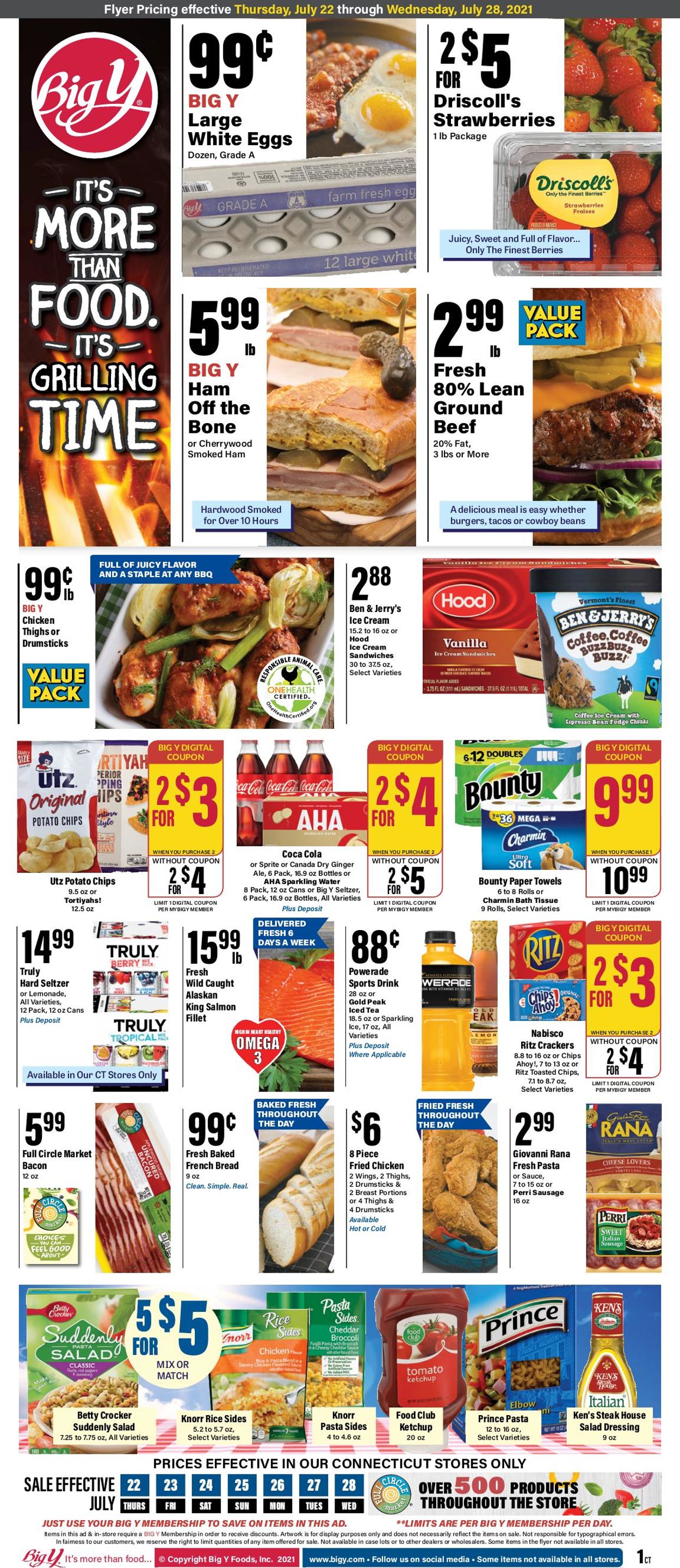 Big Y Ad from 07/22/2021