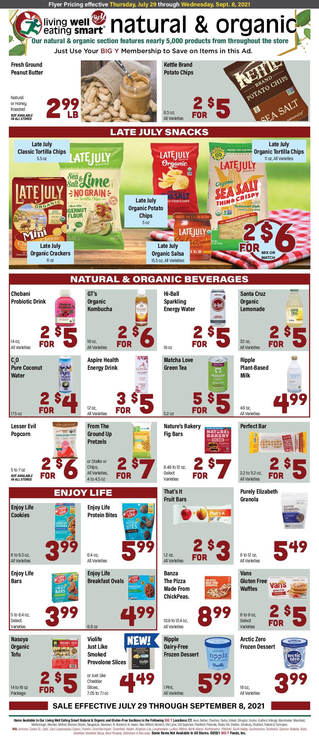 Big Y Ad from 07/29/2021