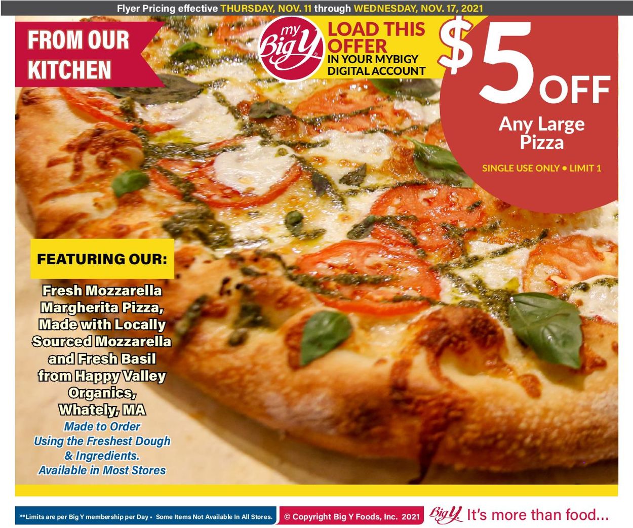 Big Y Ad from 11/11/2021