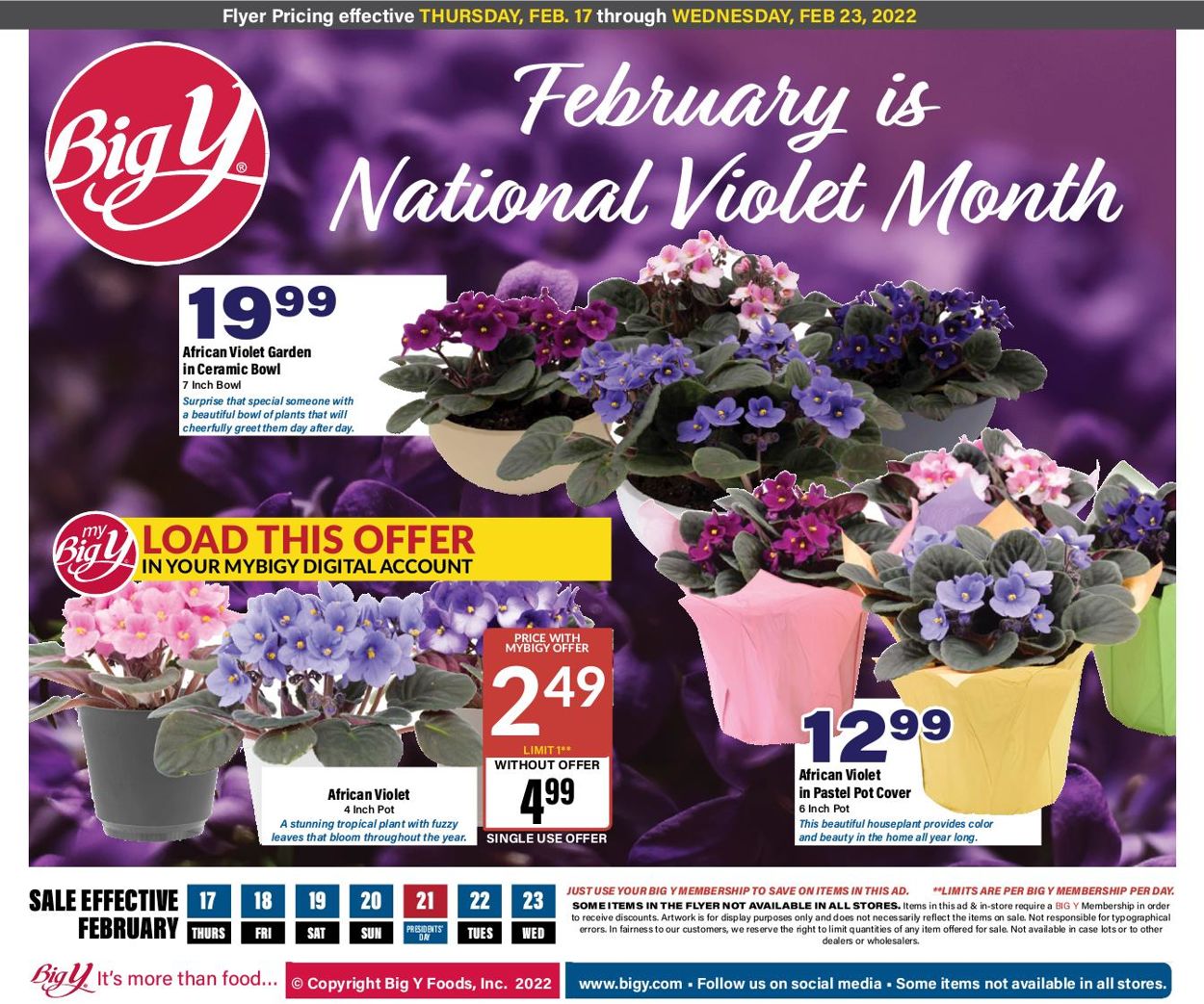 Big Y Ad from 02/17/2022