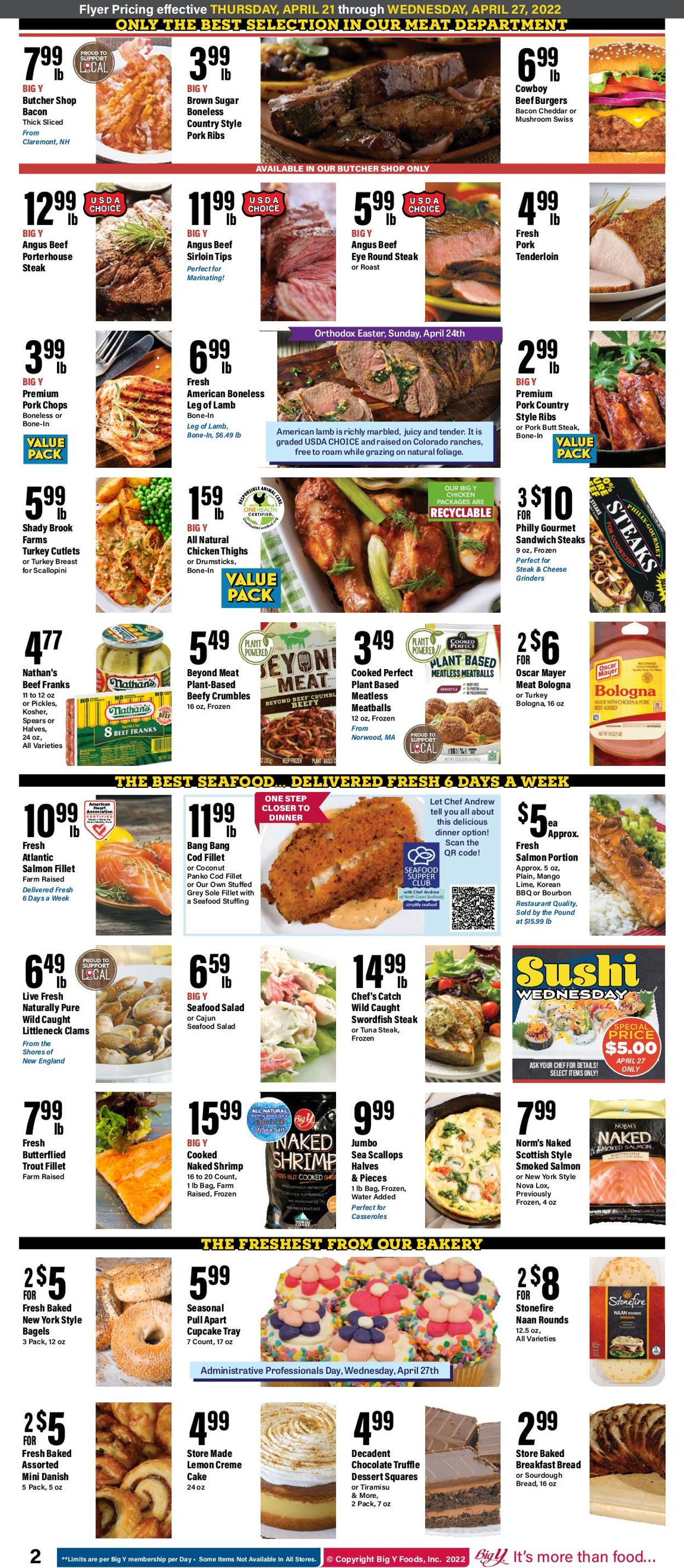 Big Y Ad from 04/21/2022