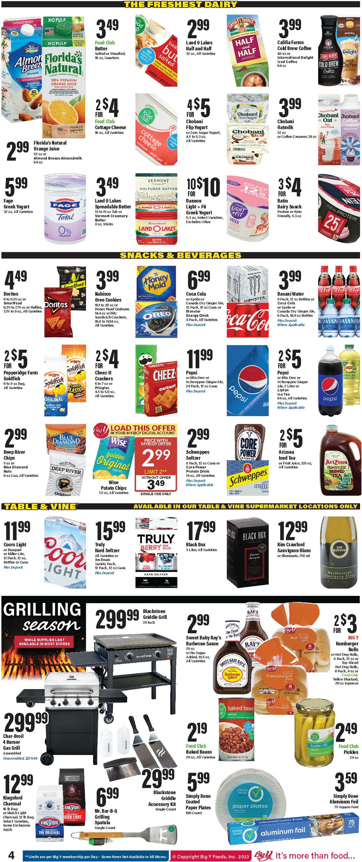 Big Y Ad from 03/23/2023