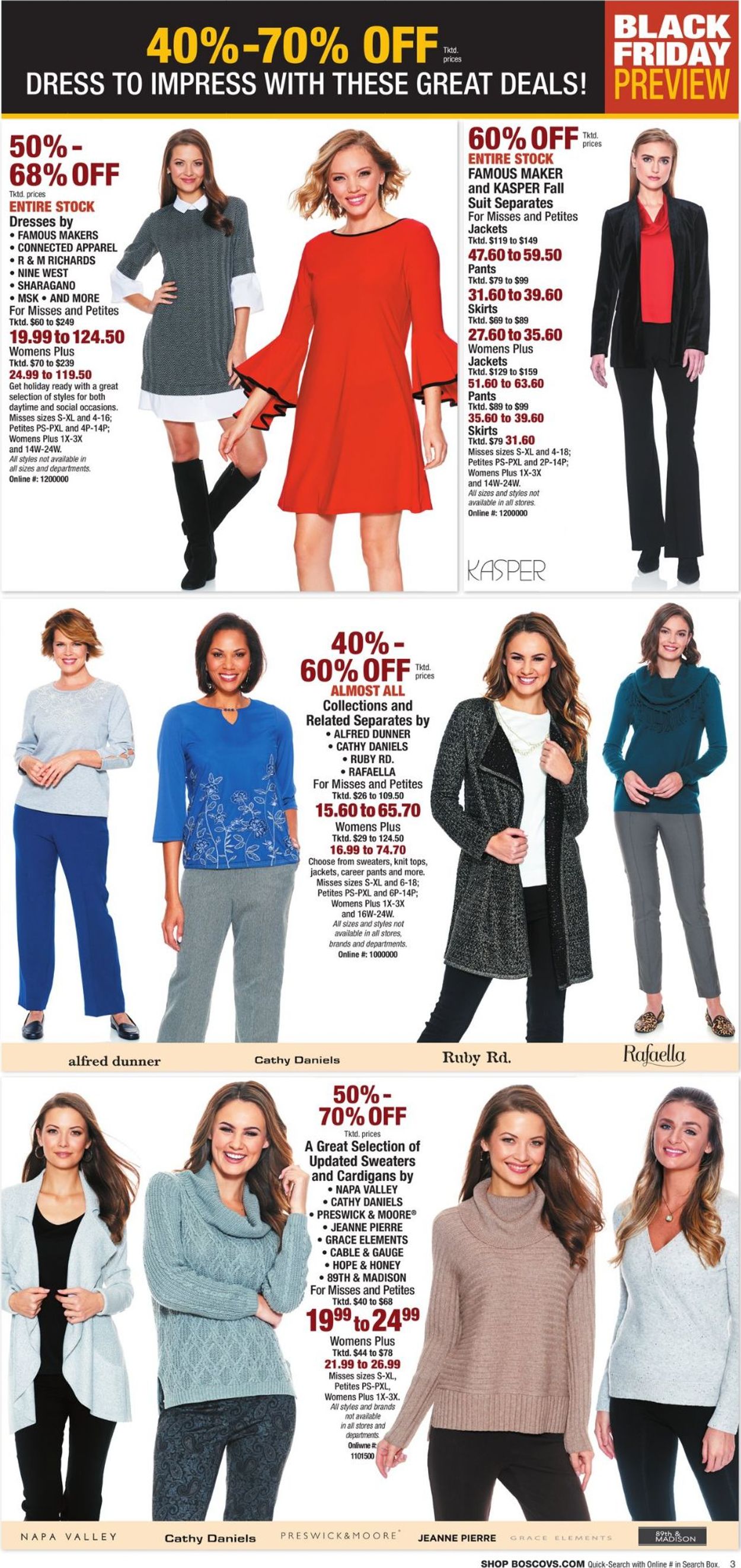 Boscov's Ad from 11/22/2019