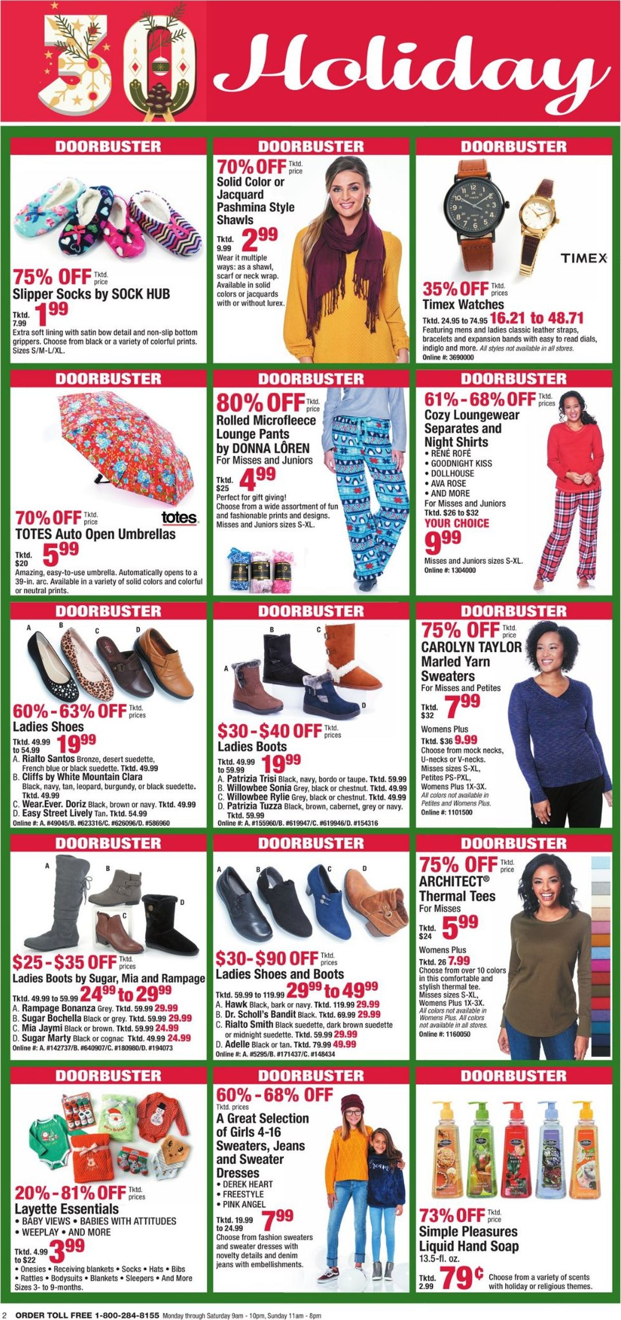 Boscov's Ad from 12/01/2019