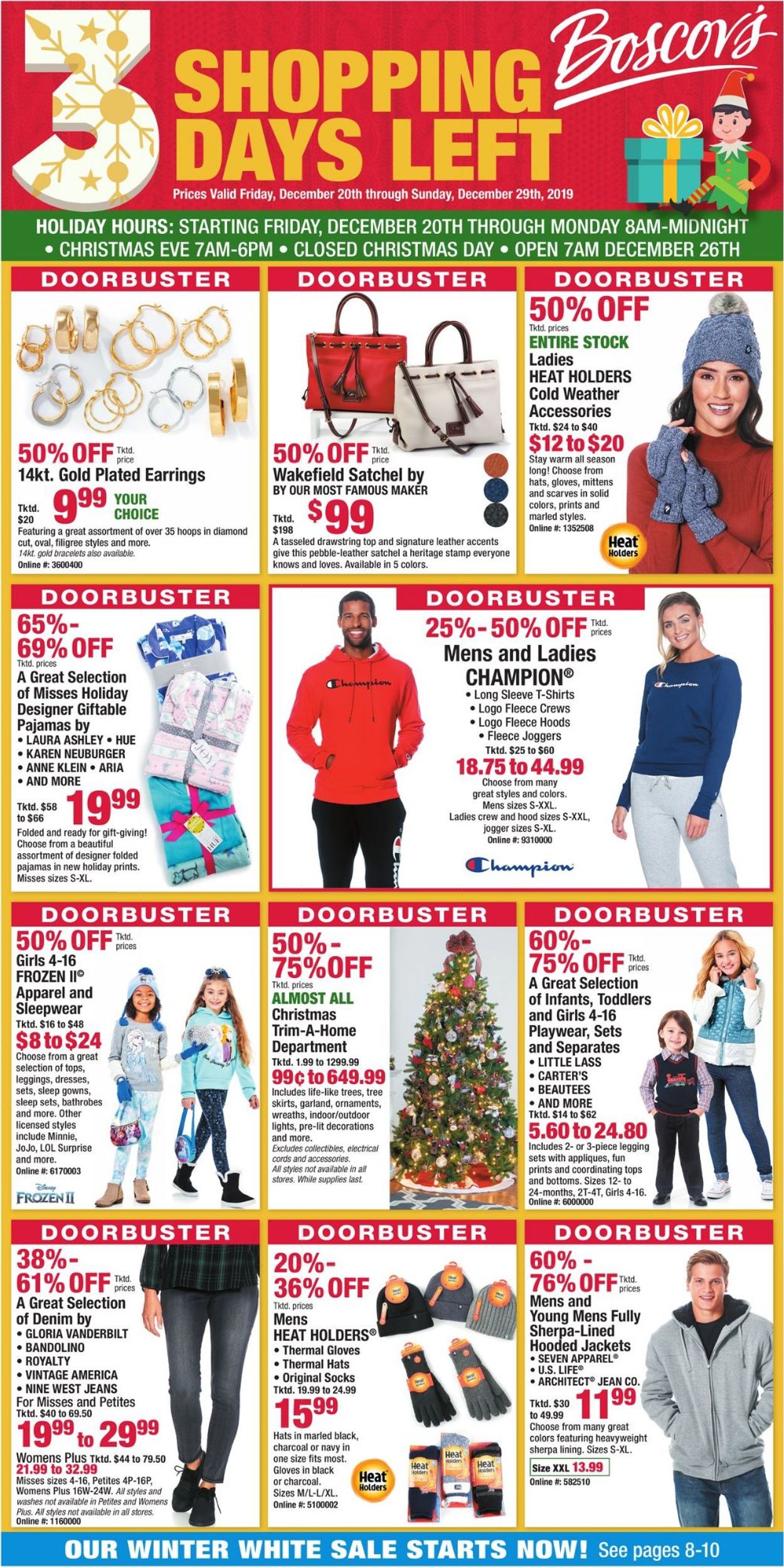 Boscov's Ad from 12/20/2019