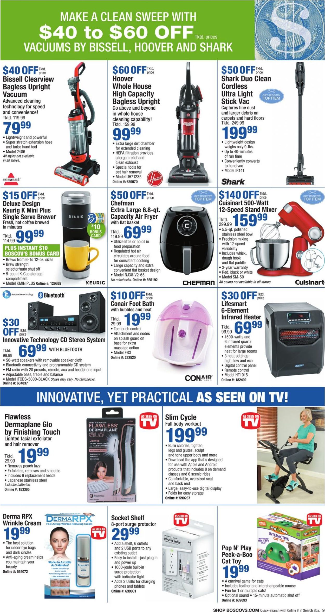 Boscov's Ad from 01/10/2020