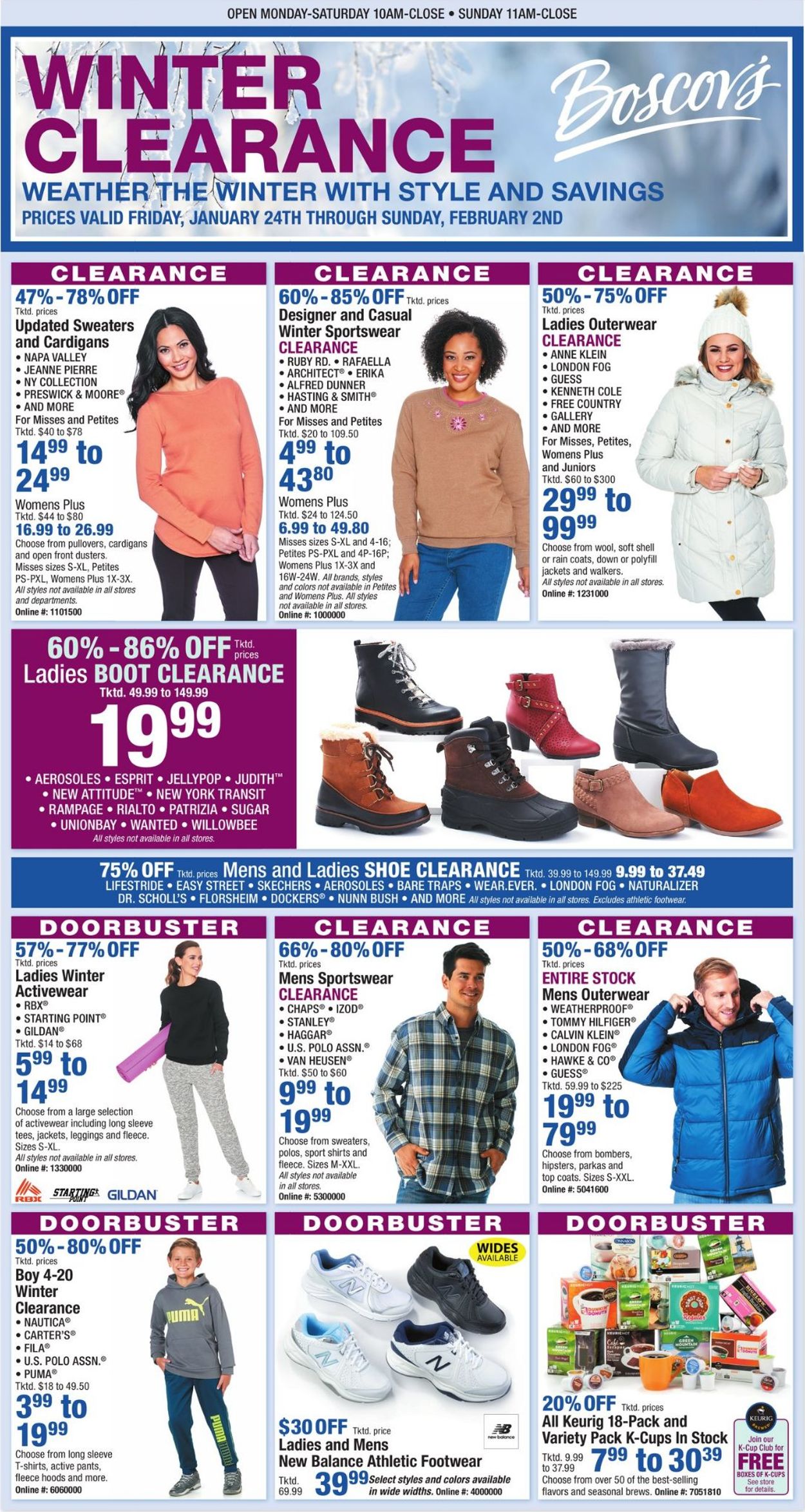 Boscov's Ad from 01/24/2020