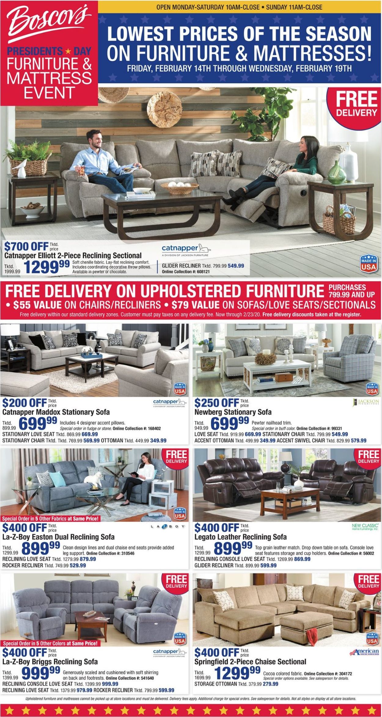 Boscov's Ad from 02/14/2020