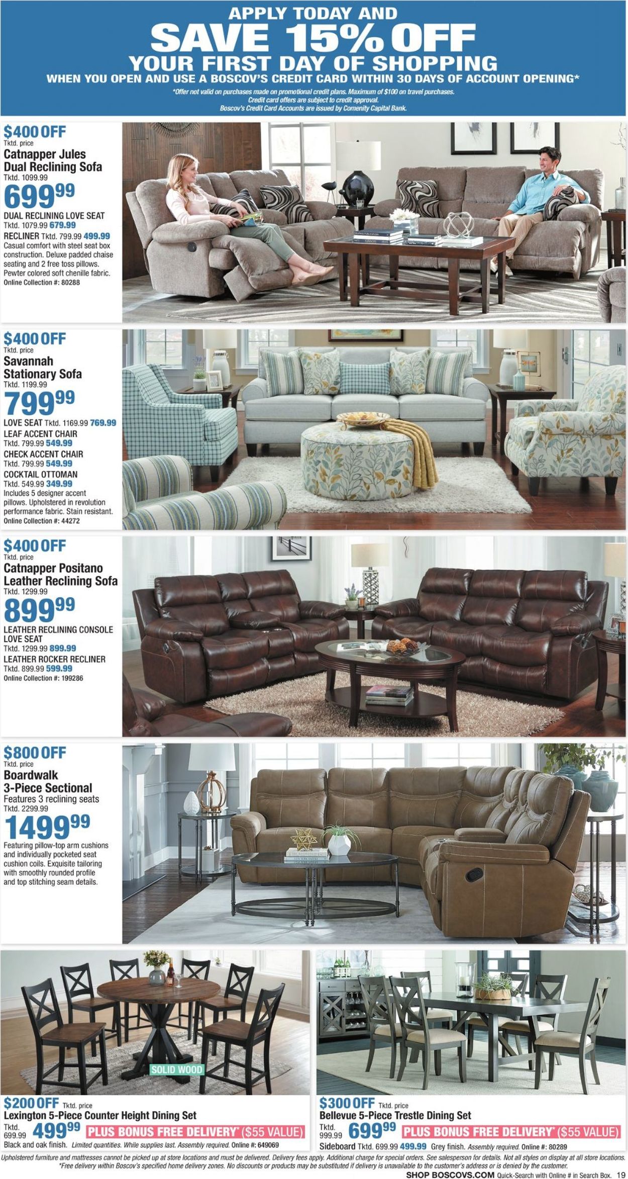 Boscov's Ad from 03/13/2020