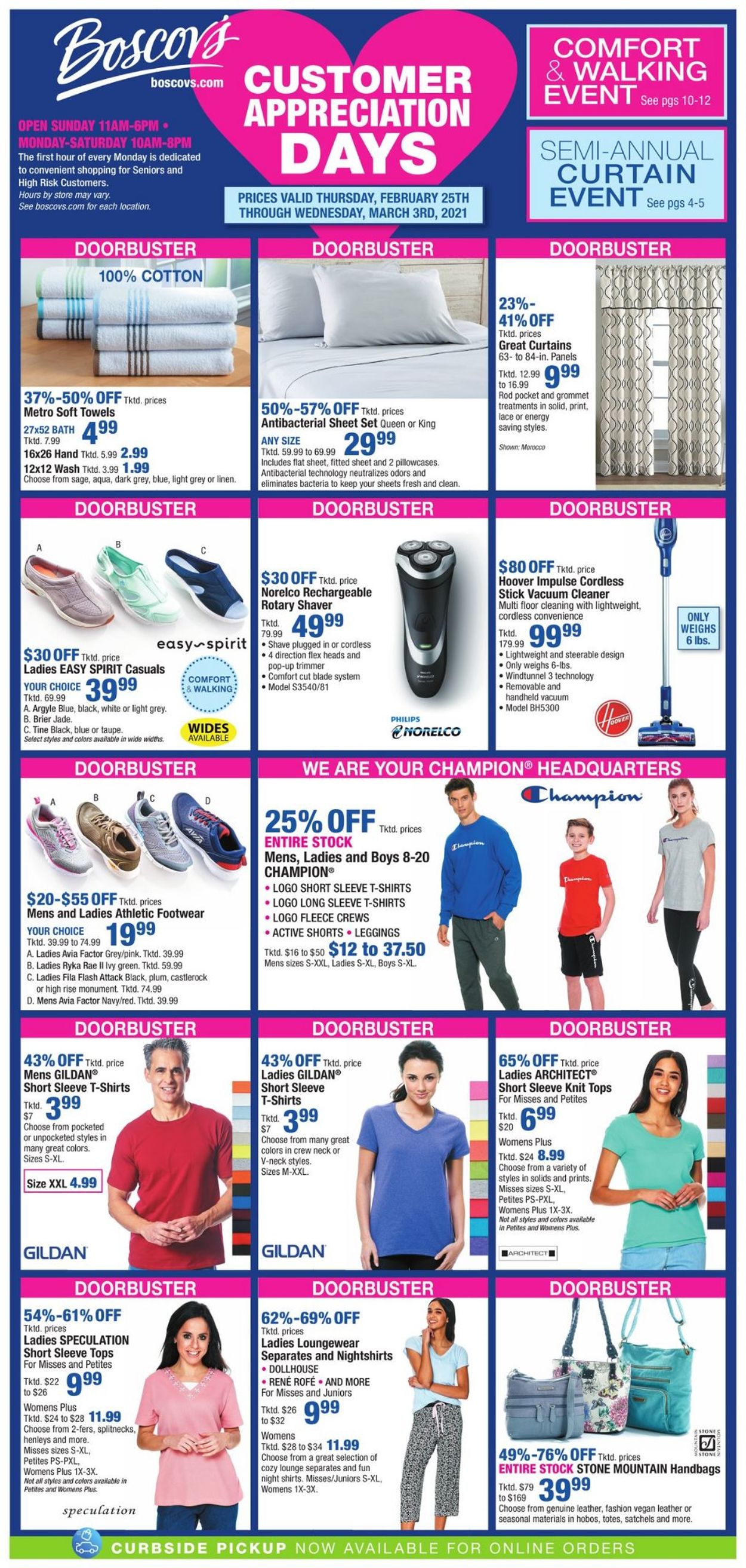 Boscov's Ad from 02/25/2021