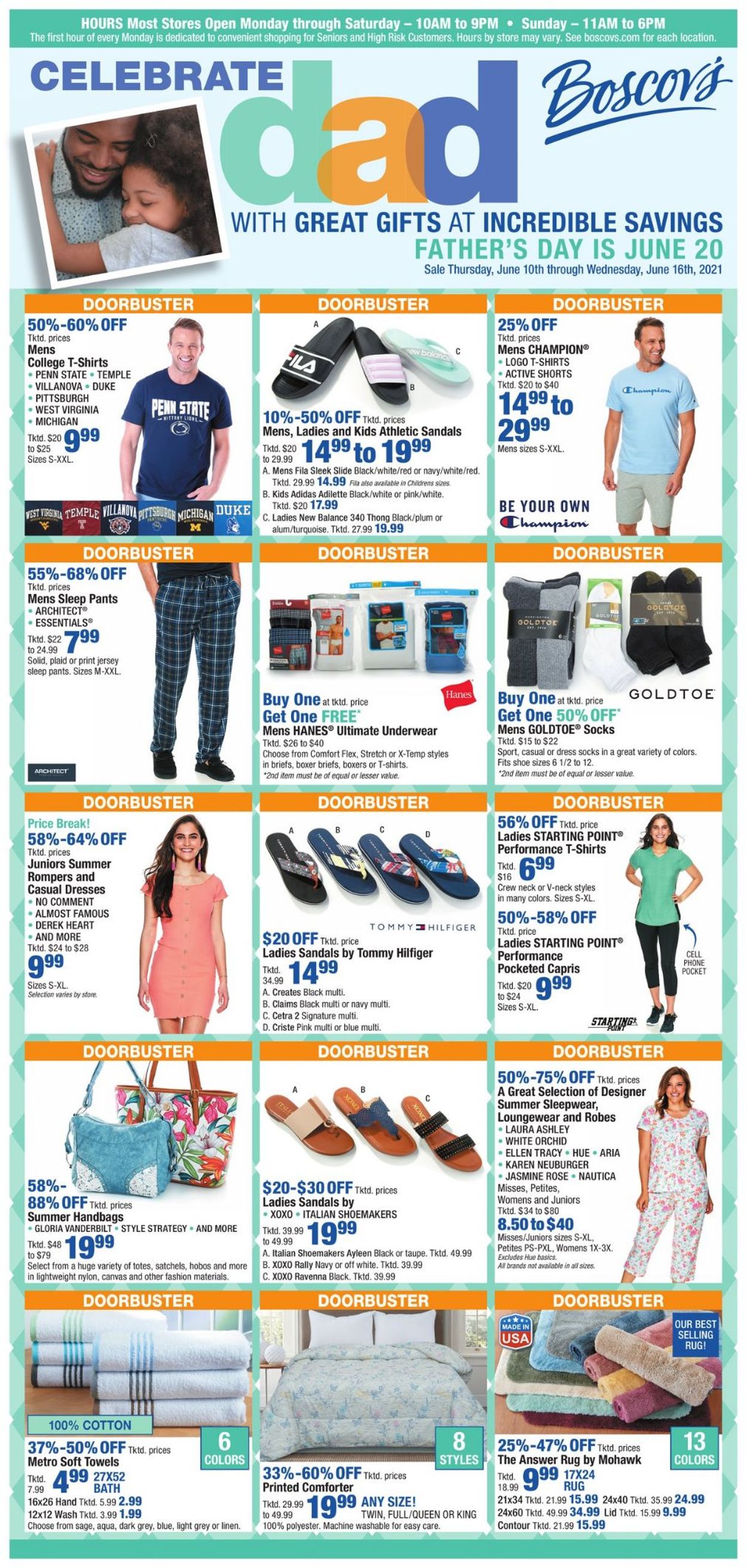 Boscov's Ad from 06/10/2021