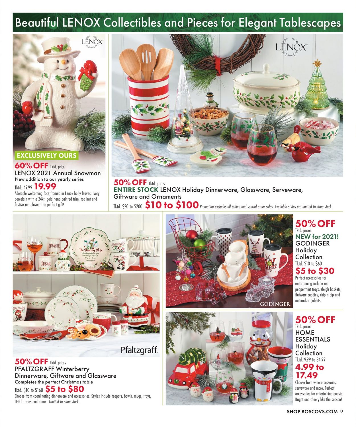 Boscov's Ad from 11/29/2021