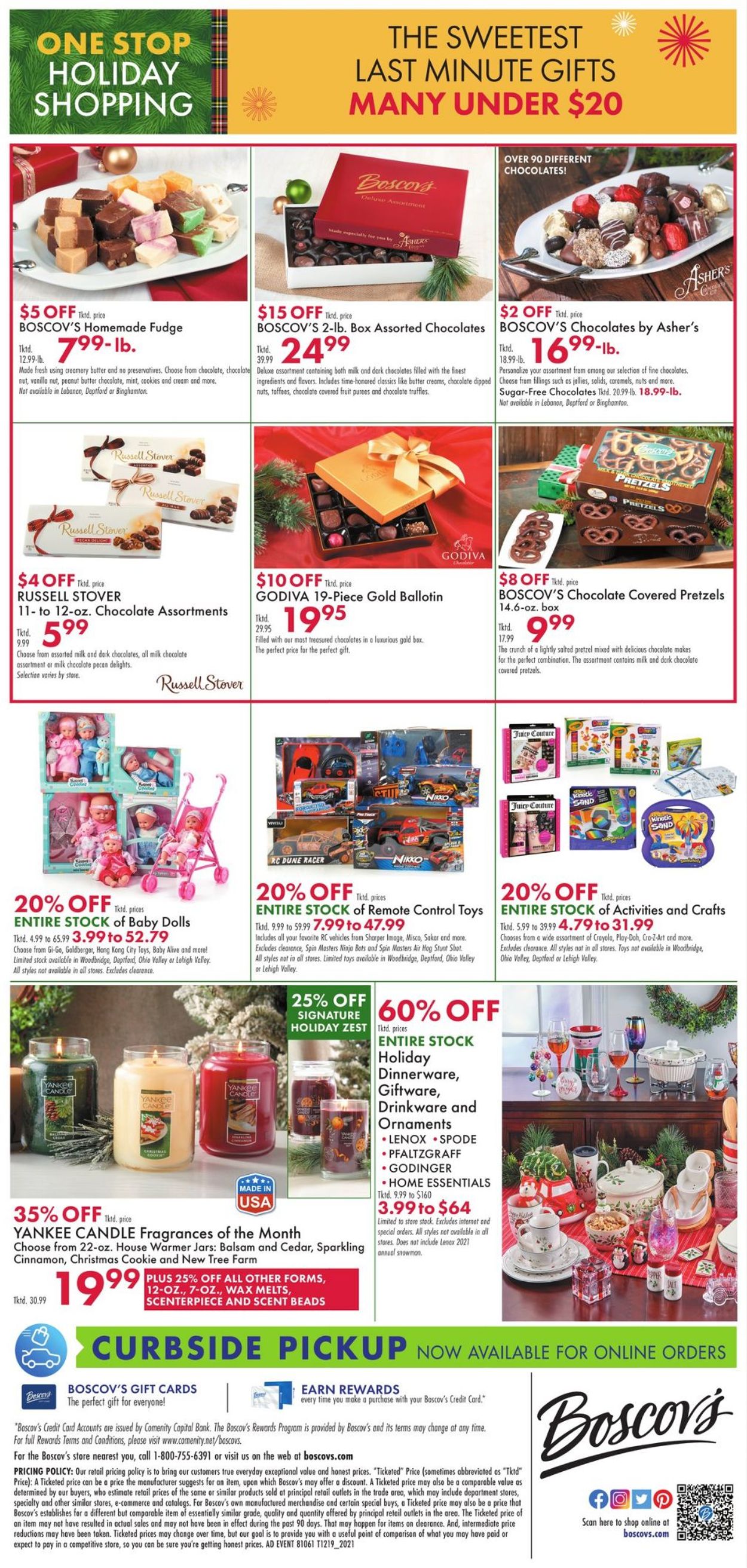 Boscov's Ad from 12/16/2021