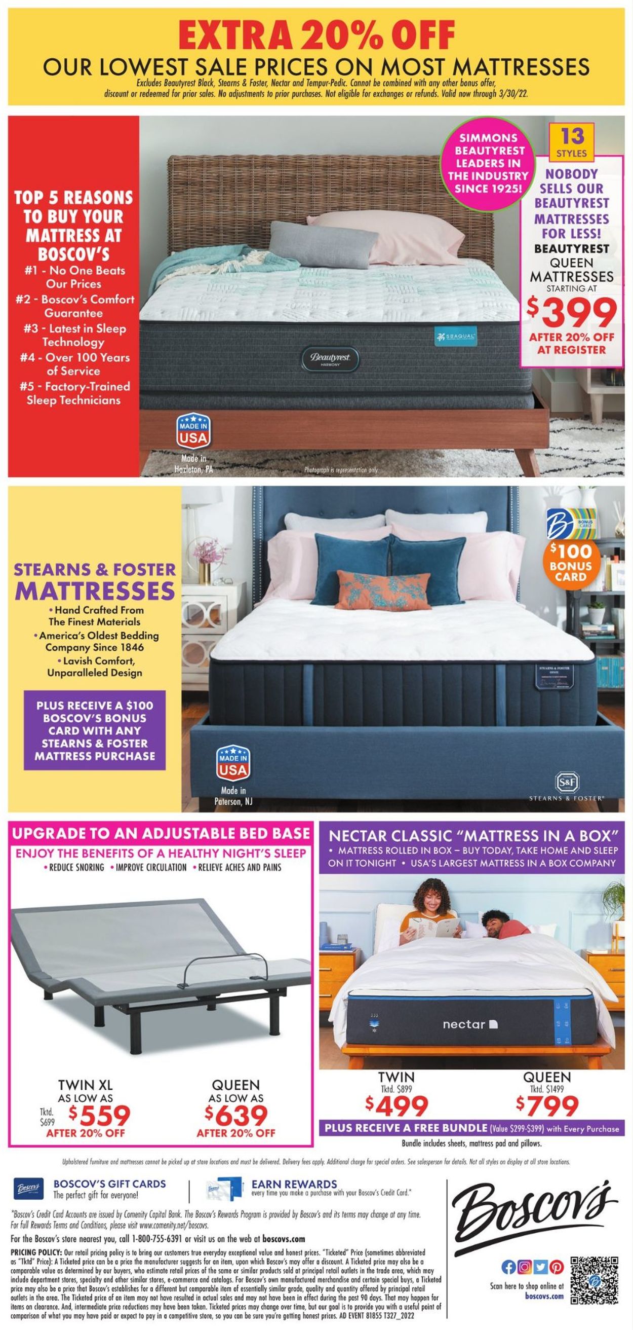 Boscov's Ad from 03/24/2022