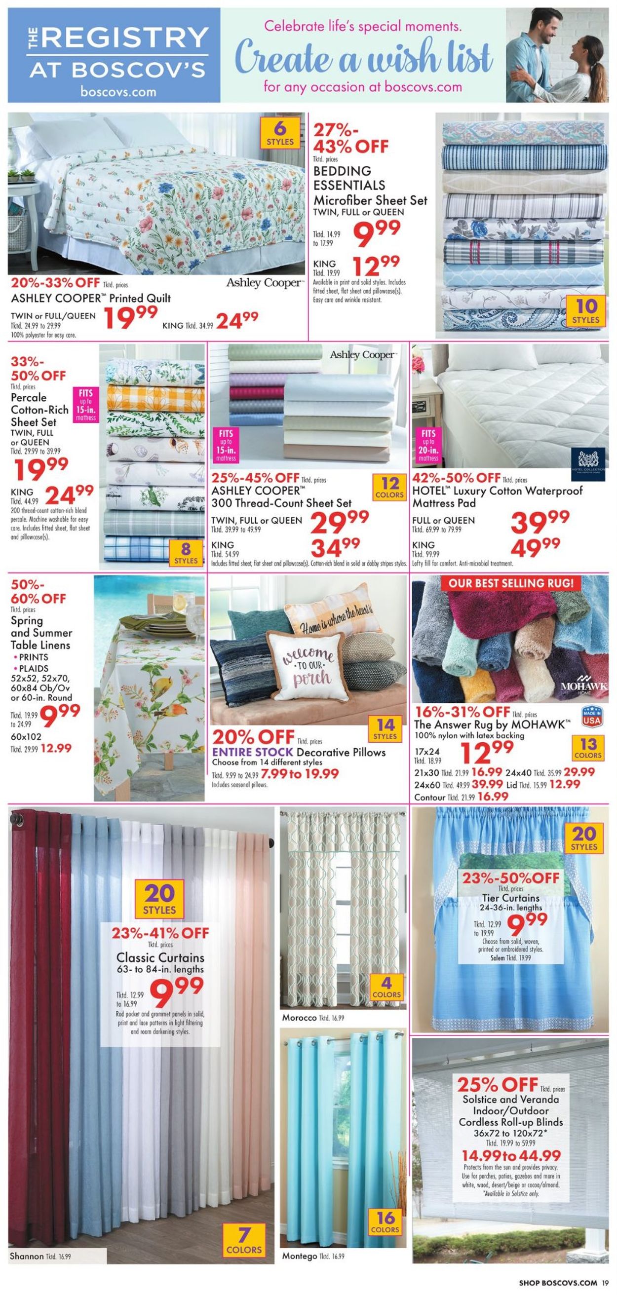Boscov's Ad from 04/07/2022