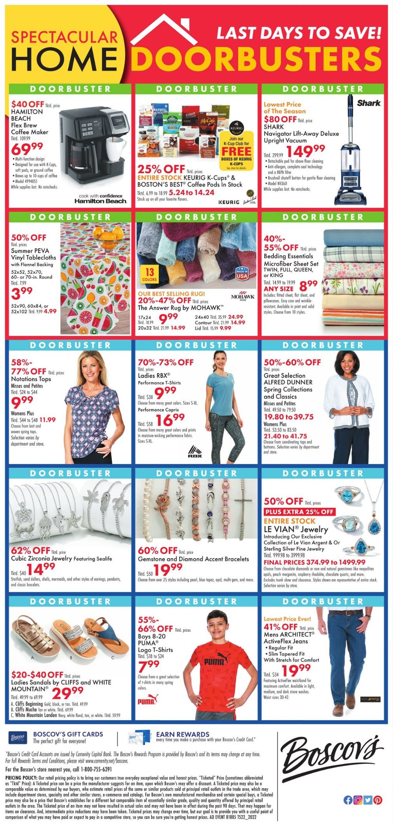 Boscov's Ad from 05/19/2022
