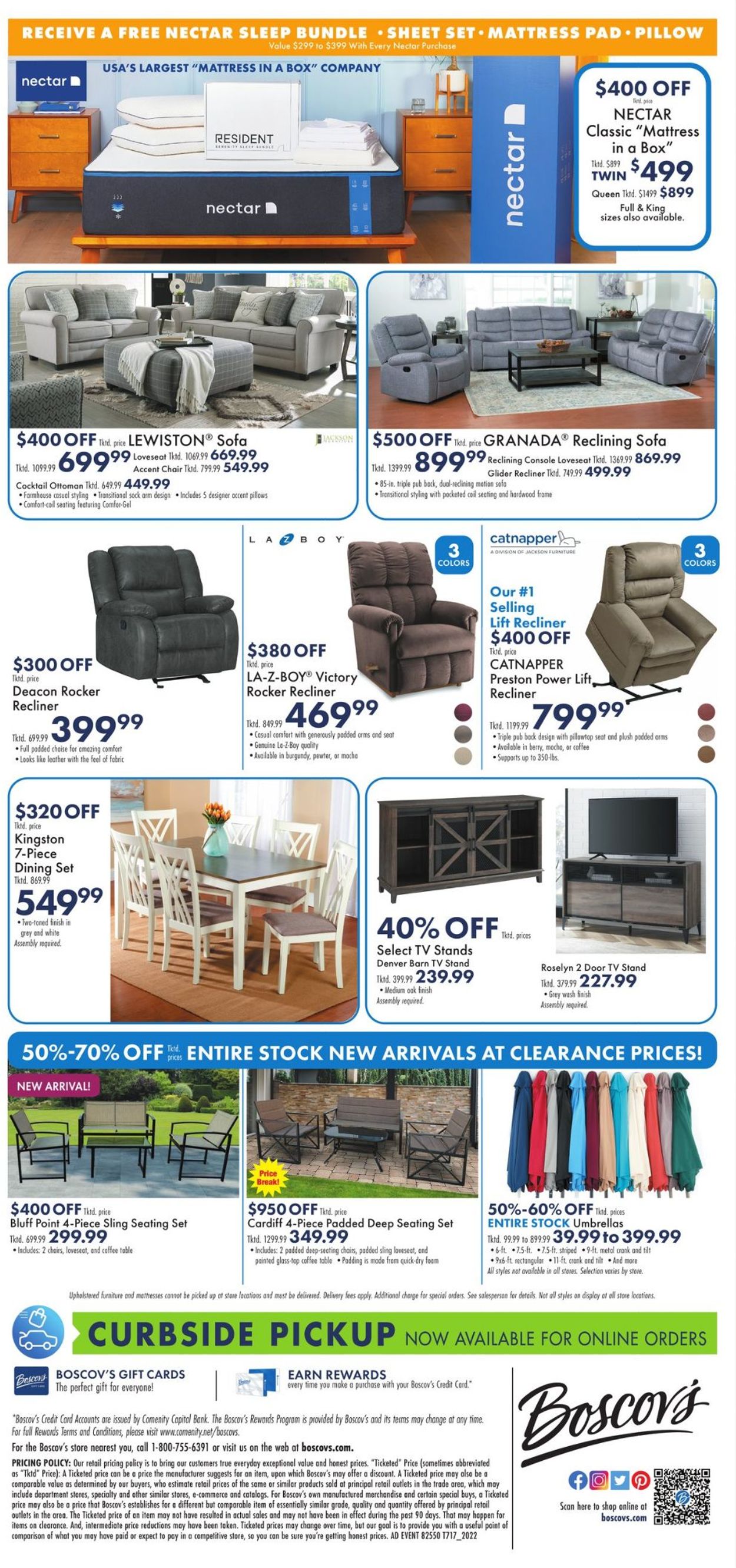 Boscov's Ad from 07/14/2022