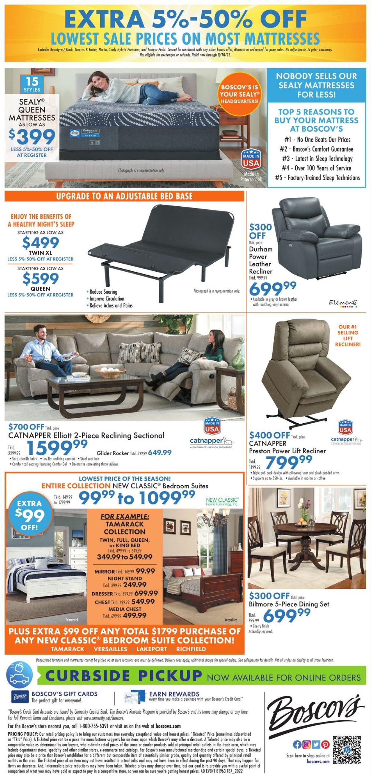Boscov's Ad from 08/04/2022