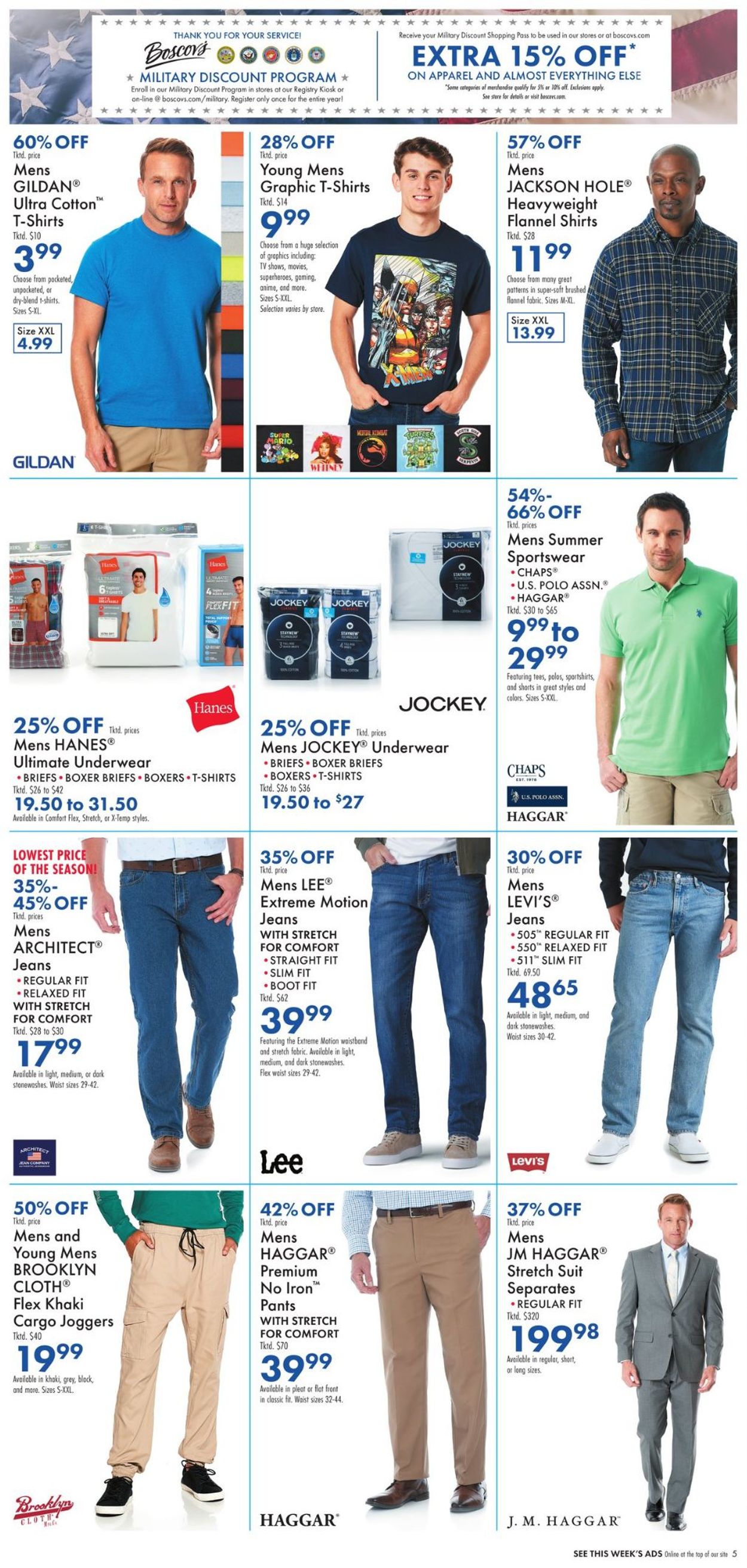 Boscov's Ad from 08/25/2022