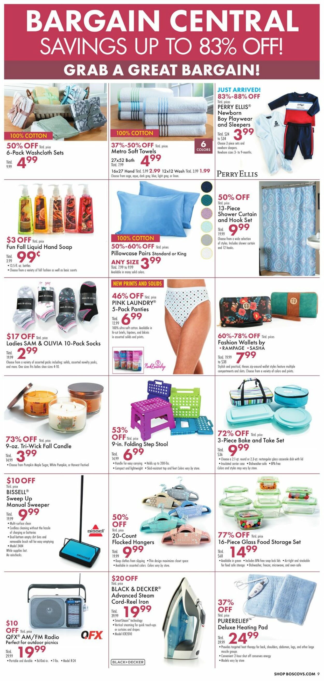 Boscov's Ad from 09/22/2022