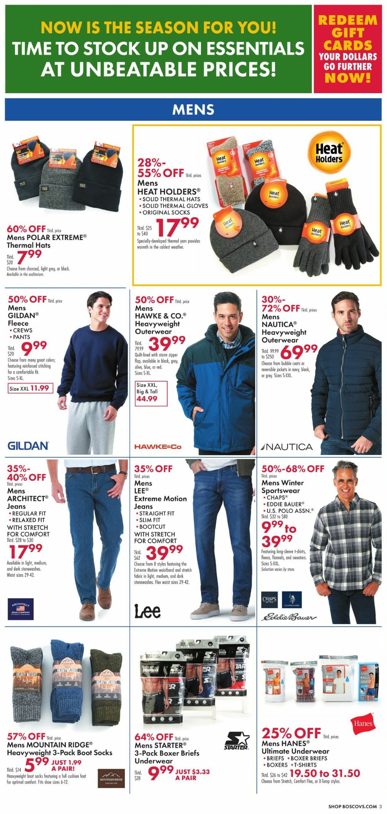 Boscov's Ad from 12/26/2022