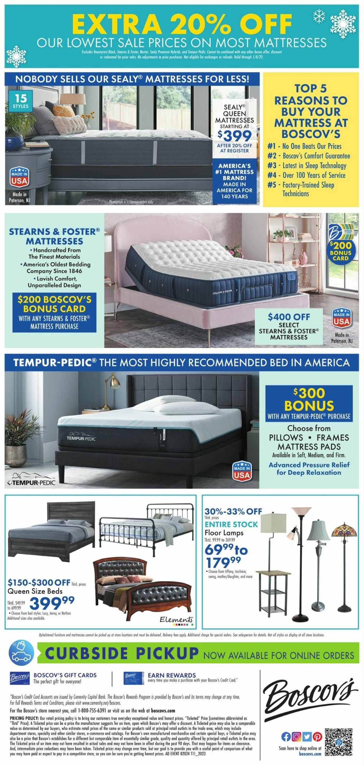 Boscov's Ad from 12/29/2022