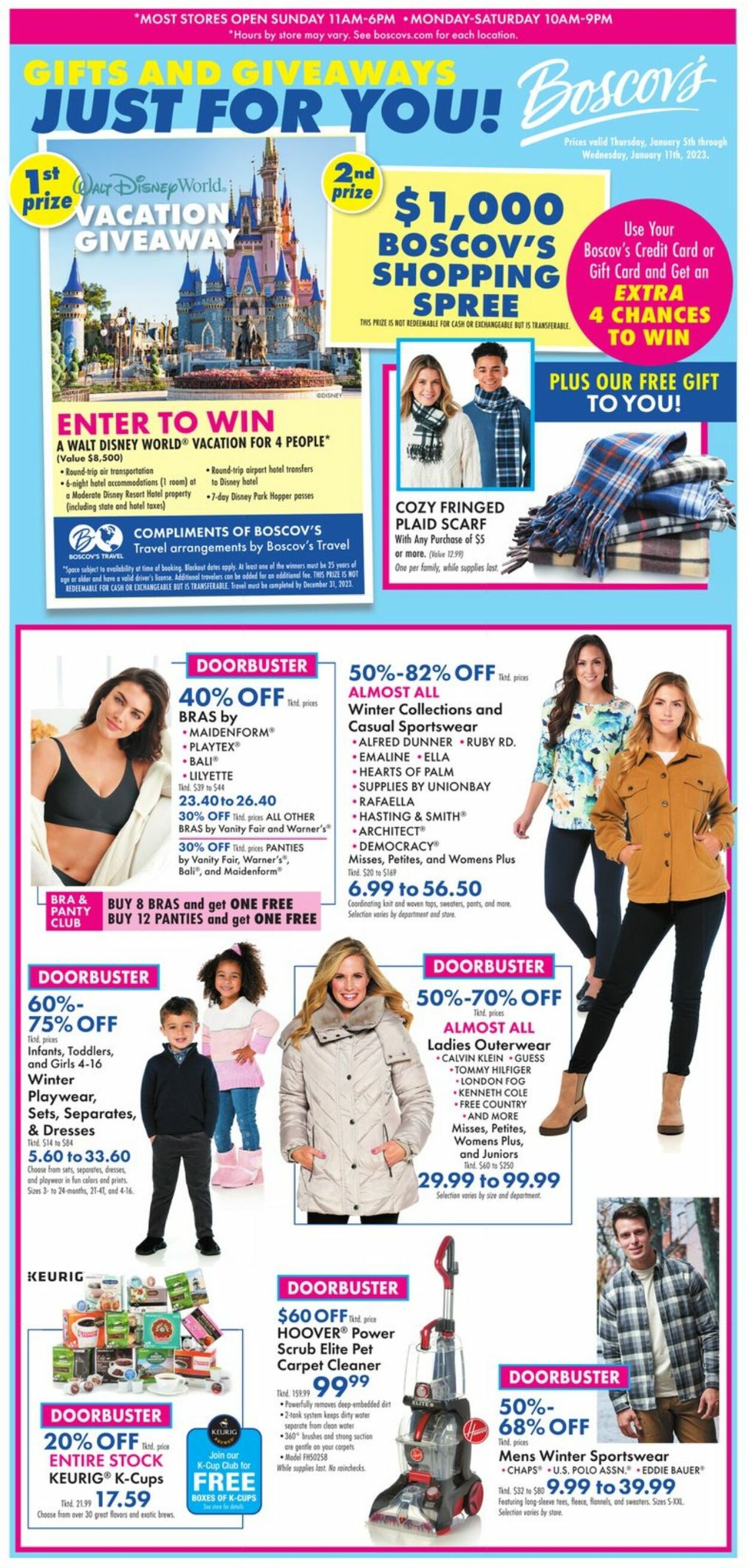 Boscov's Ad from 01/05/2023