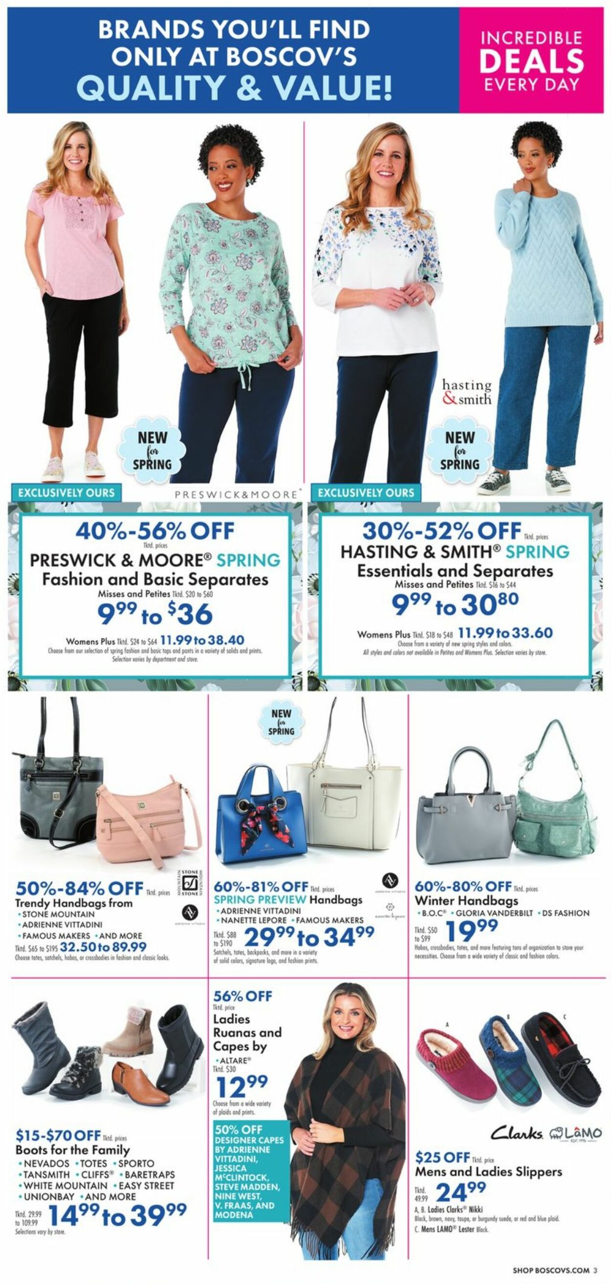 Boscov's Ad from 01/12/2023