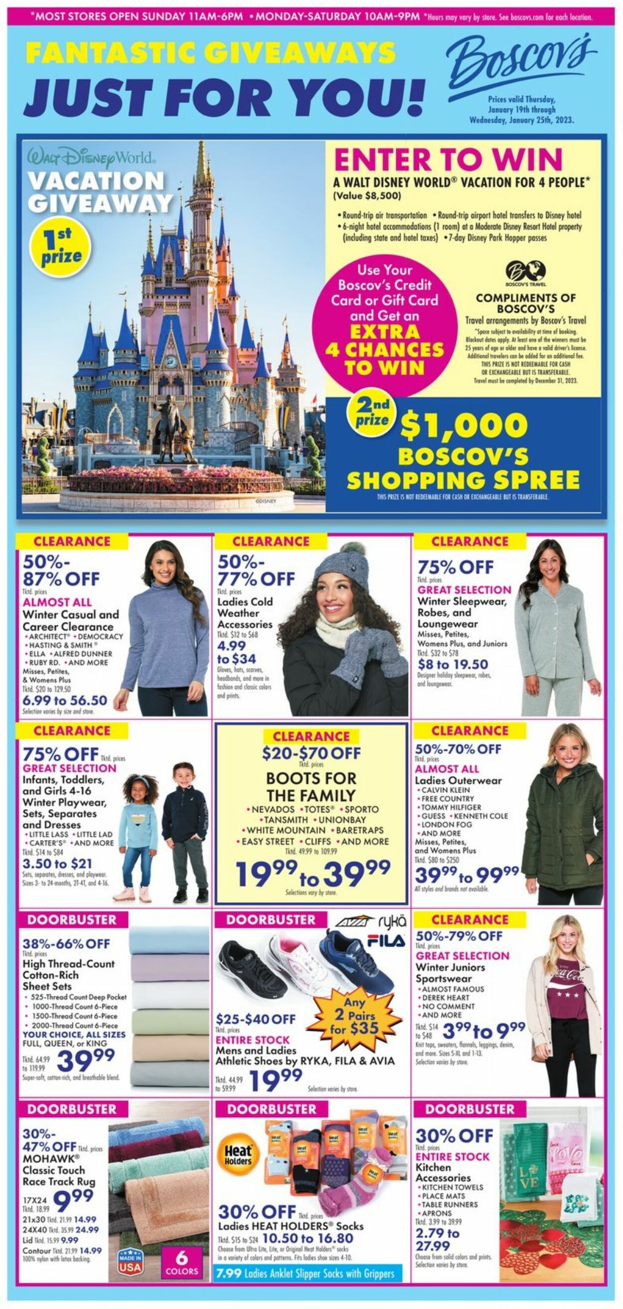 Boscov's Ad from 01/19/2023