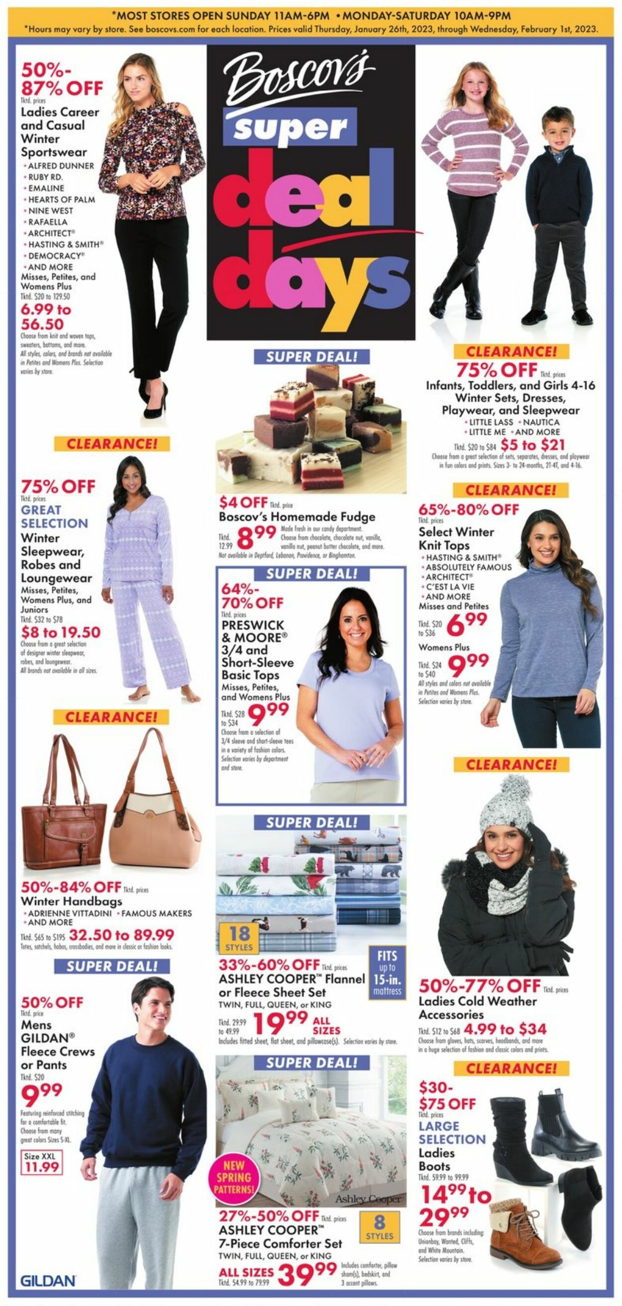 Boscov's Ad from 01/26/2023