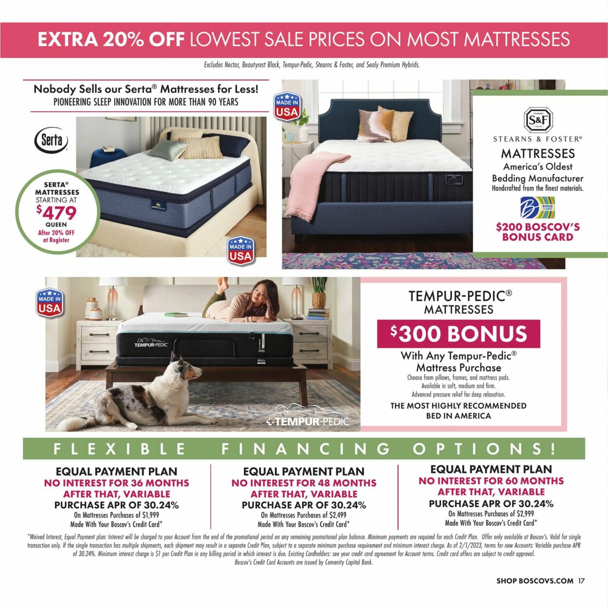 Boscov's Ad from 03/09/2023