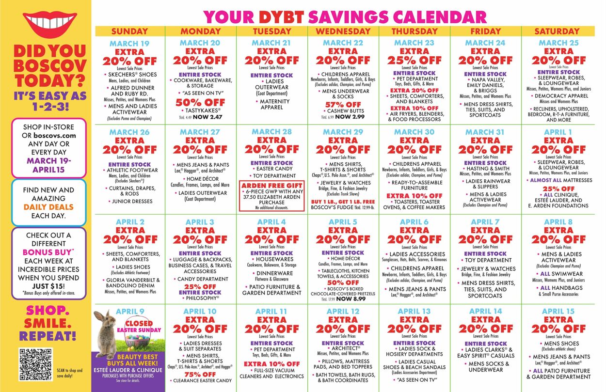 Boscov's Ad from 03/19/2023