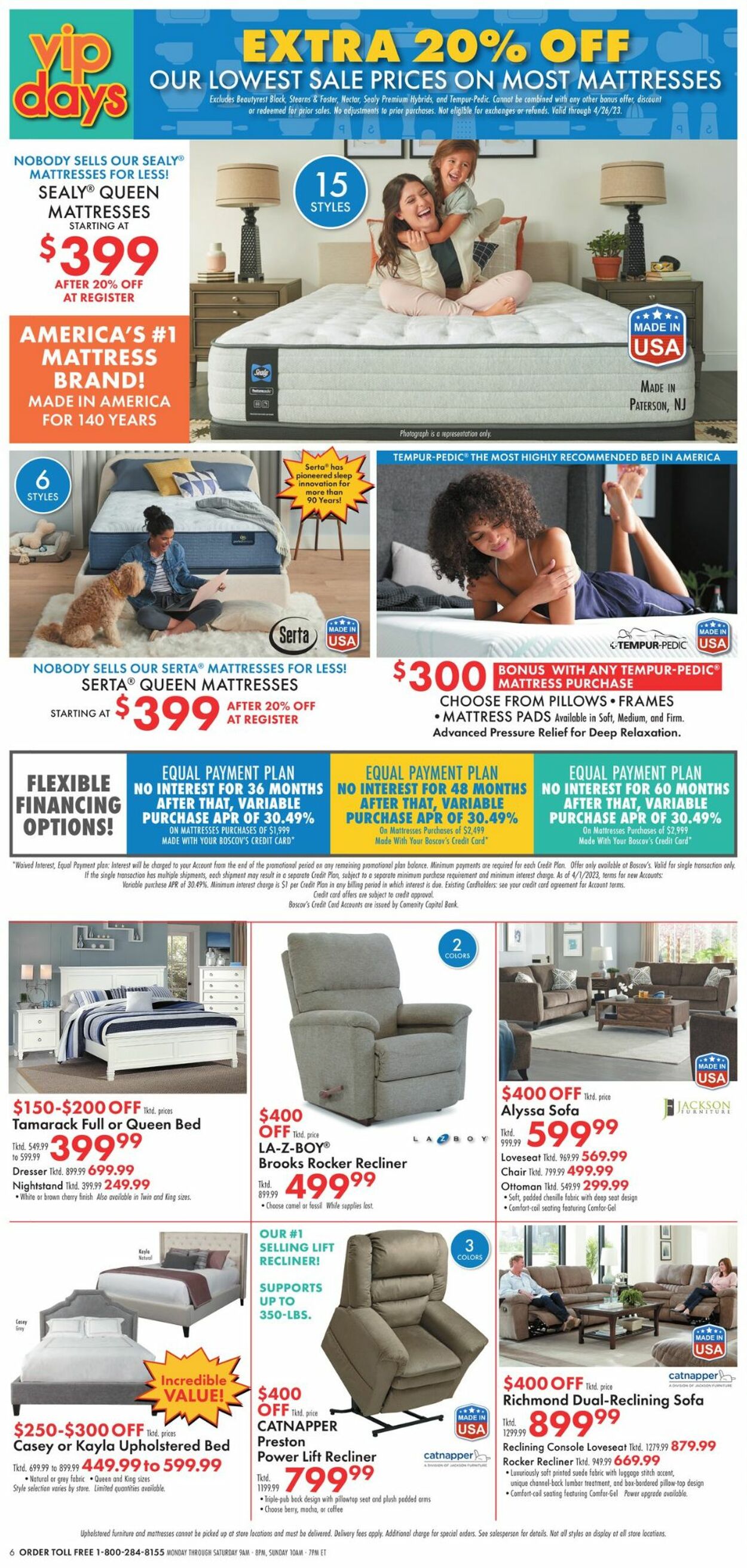 Boscov's Ad from 04/20/2023