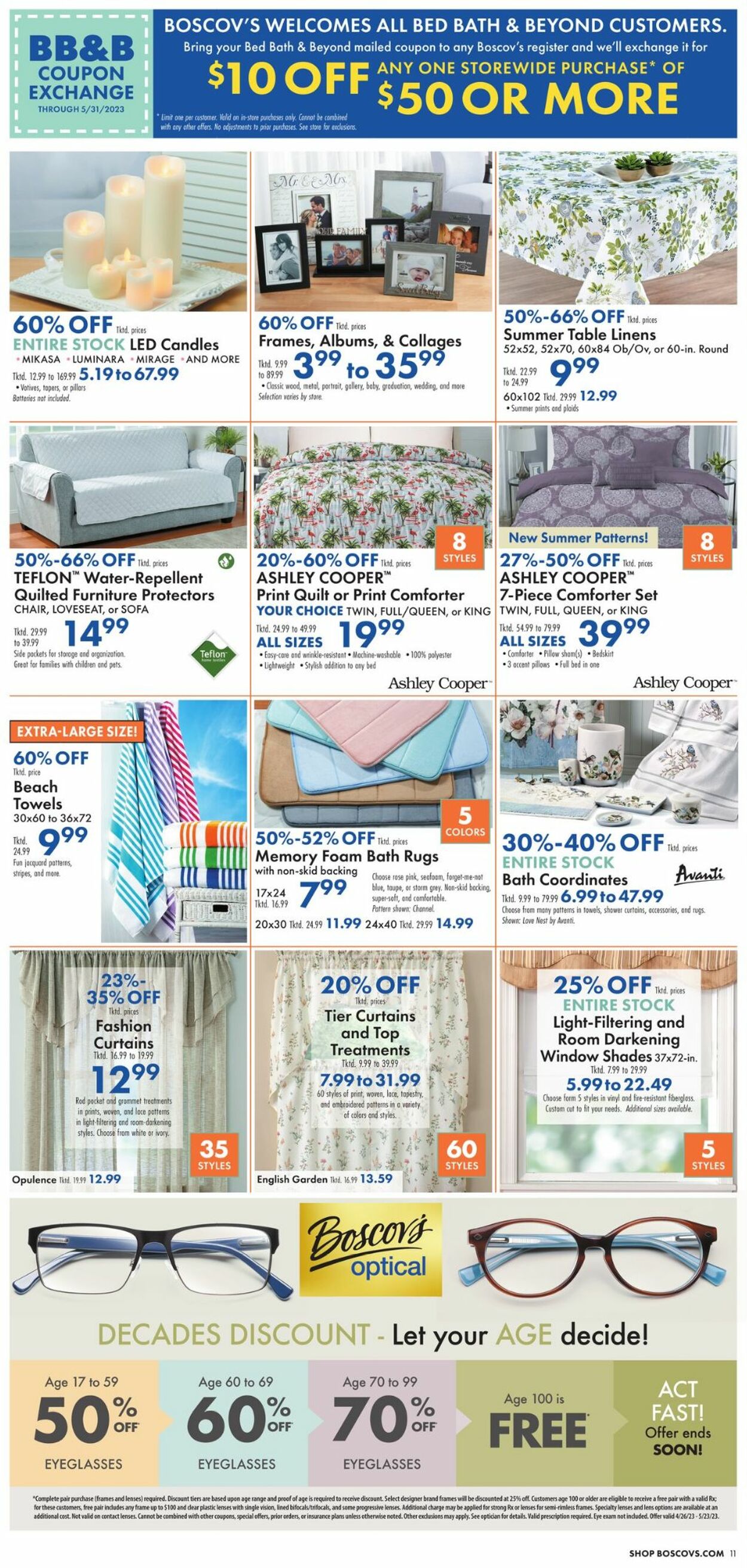 Boscov's Ad from 05/11/2023