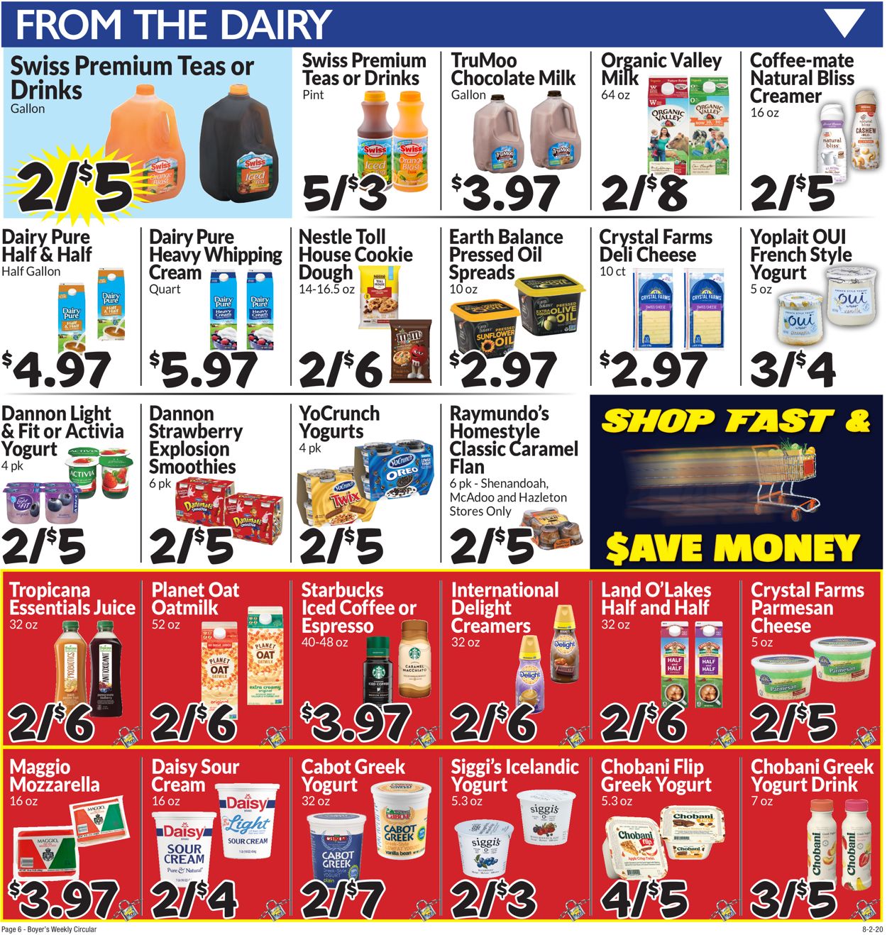 Boyer's Food Markets Ad from 08/02/2020