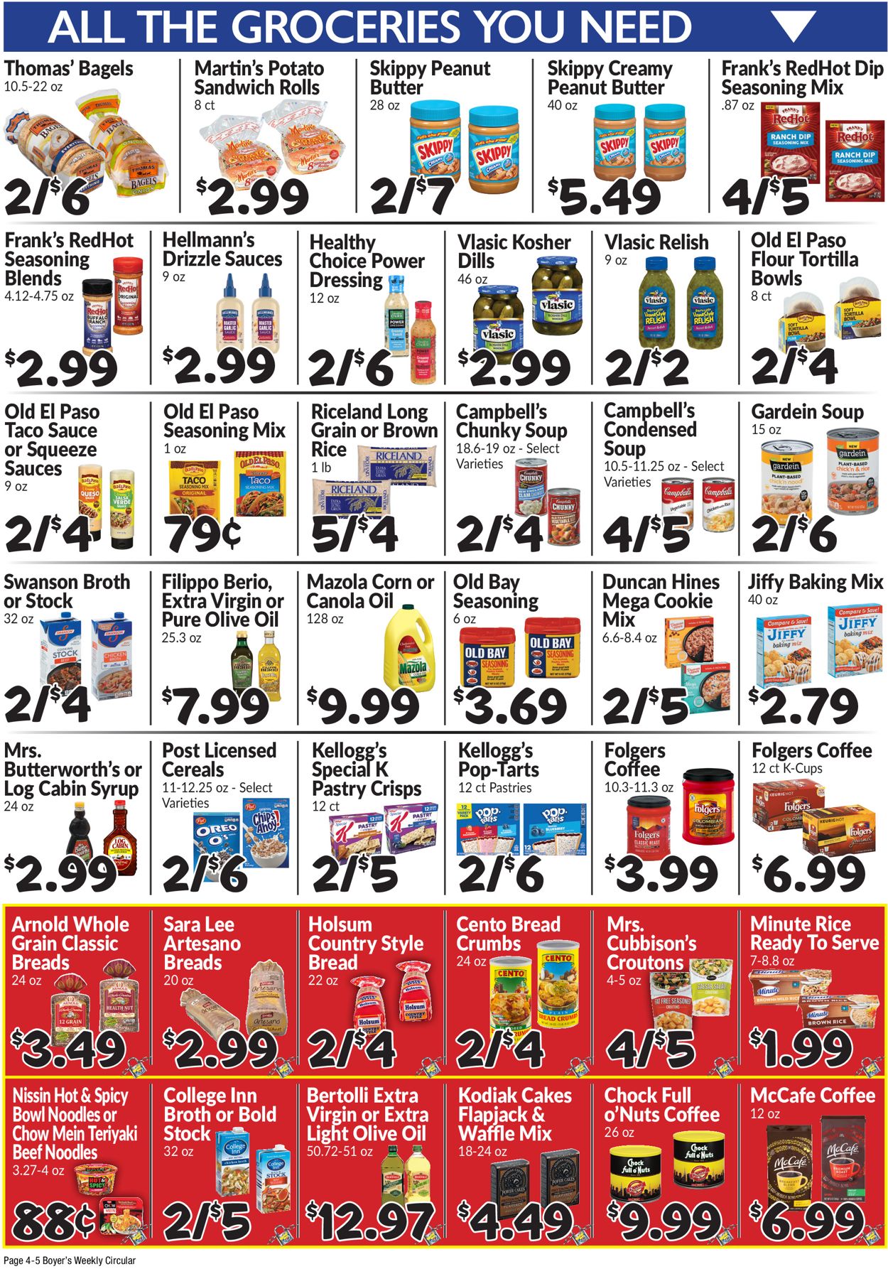 Boyer's Food Markets Ad from 01/31/2021