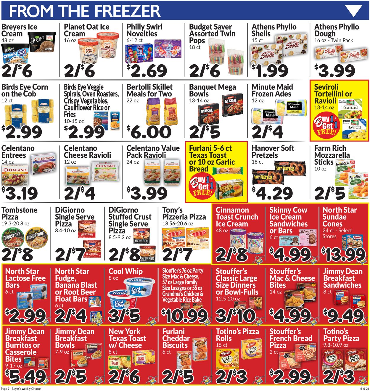 Boyer's Food Markets Ad from 06/06/2021