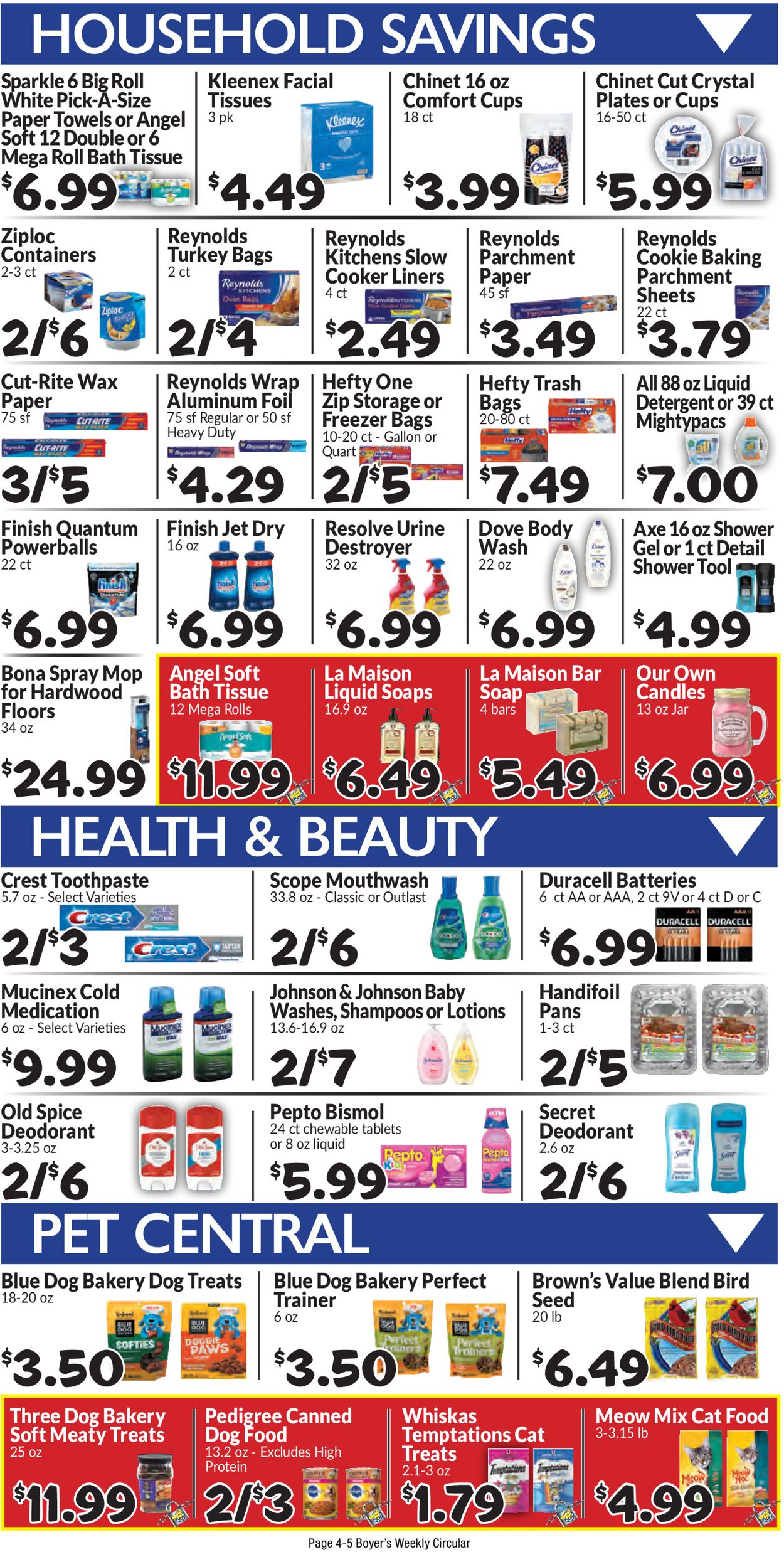 Boyer's Food Markets Ad from 12/12/2021