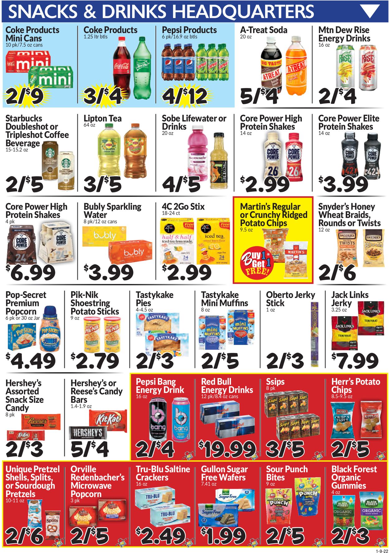 Boyer's Food Markets Ad from 01/09/2022