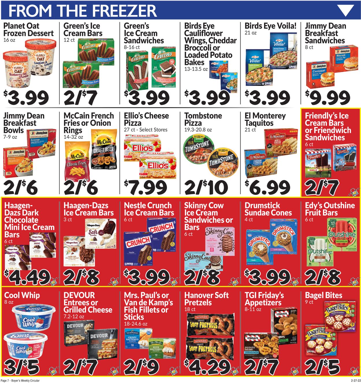 Boyer's Food Markets Ad from 02/27/2022