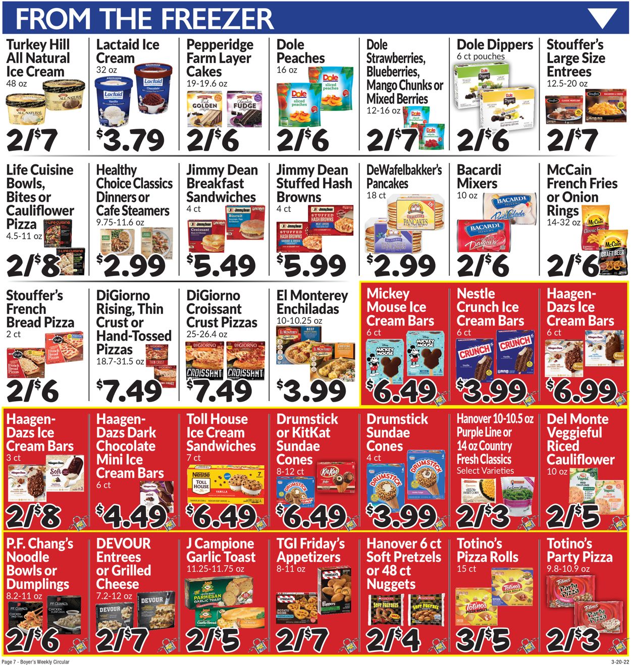 Boyer's Food Markets Ad from 03/20/2022