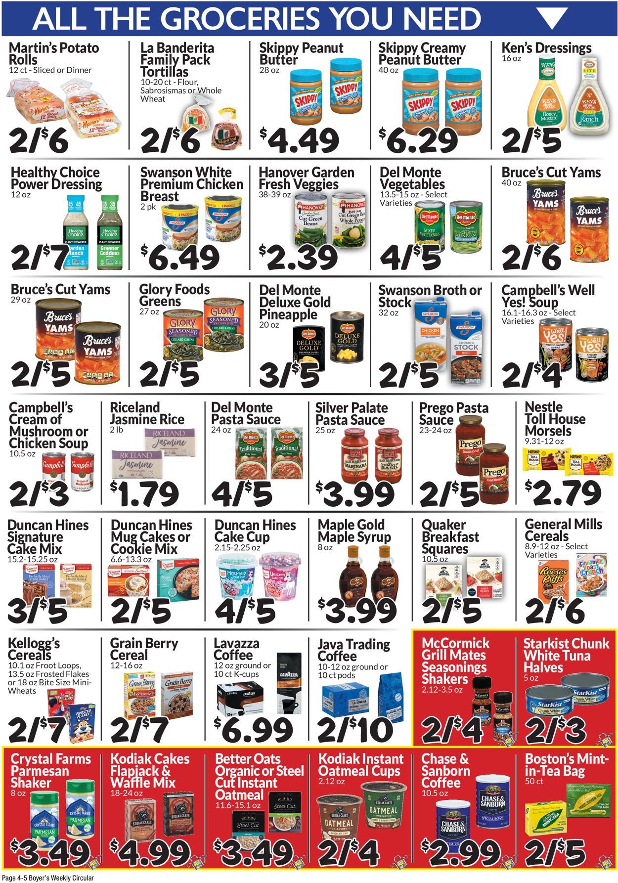 Boyer's Food Markets Ad from 04/17/2022