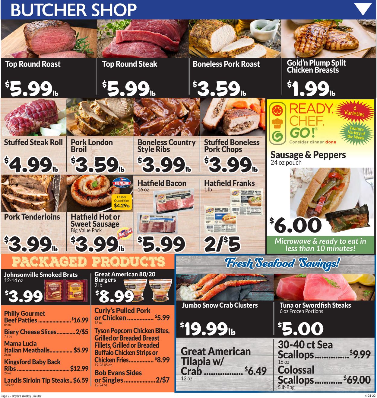 Boyer's Food Markets Ad from 04/24/2022